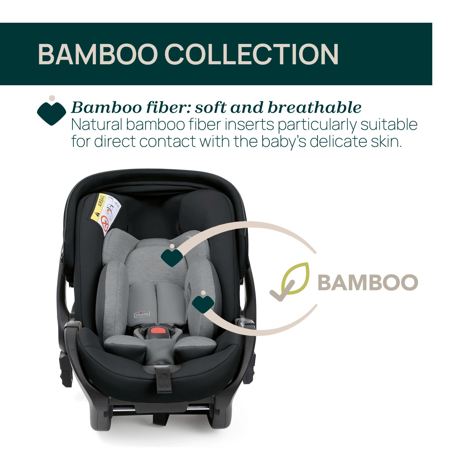 First Seat Recline I Size Baby Car Seat Black Satin