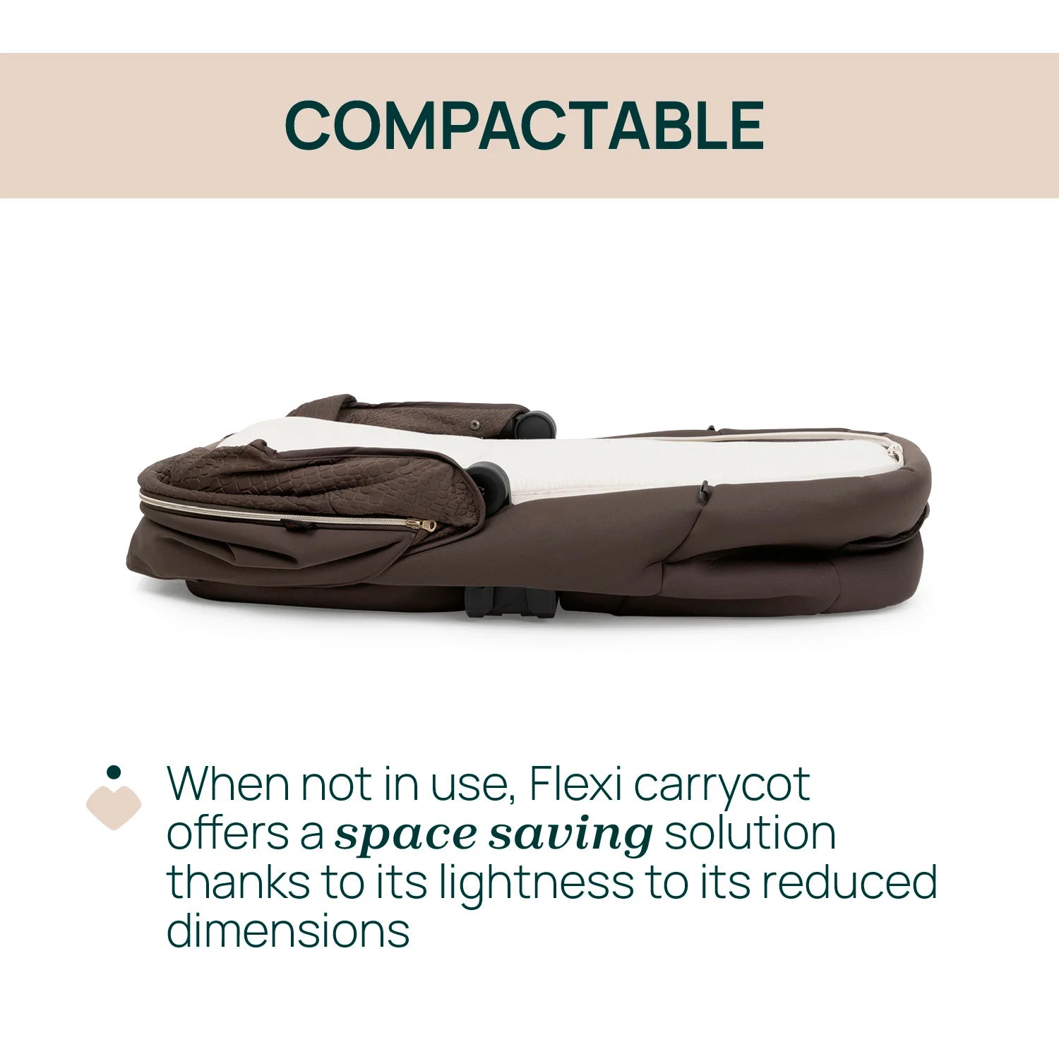 Flexi Carrycot Bronze Lizard