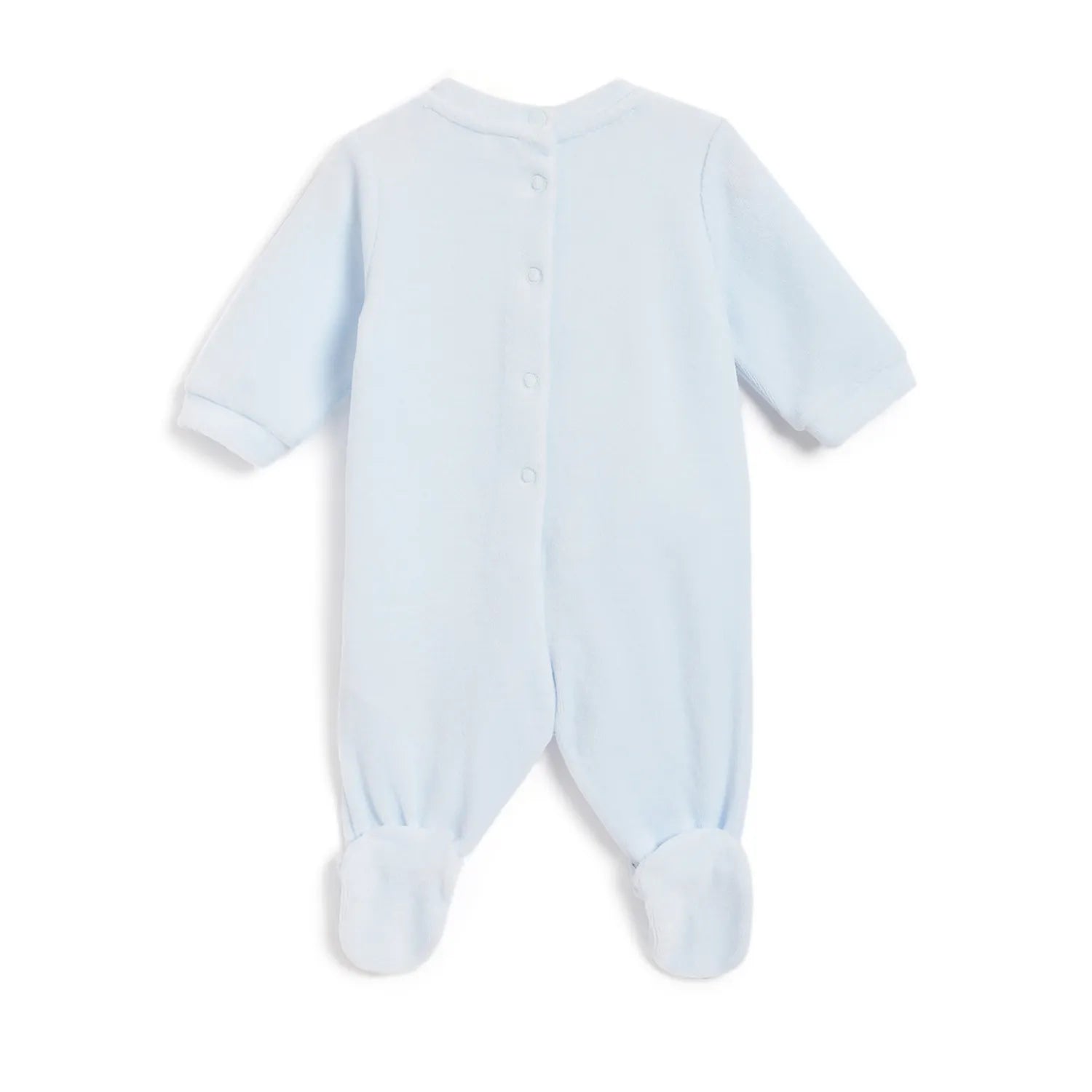 Gift Box Baby Suit & Bib & Cap Blue