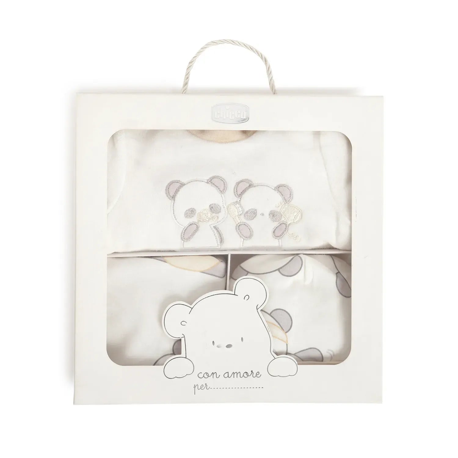 Gift Box Baby Suit & Bib & Cap Unisex