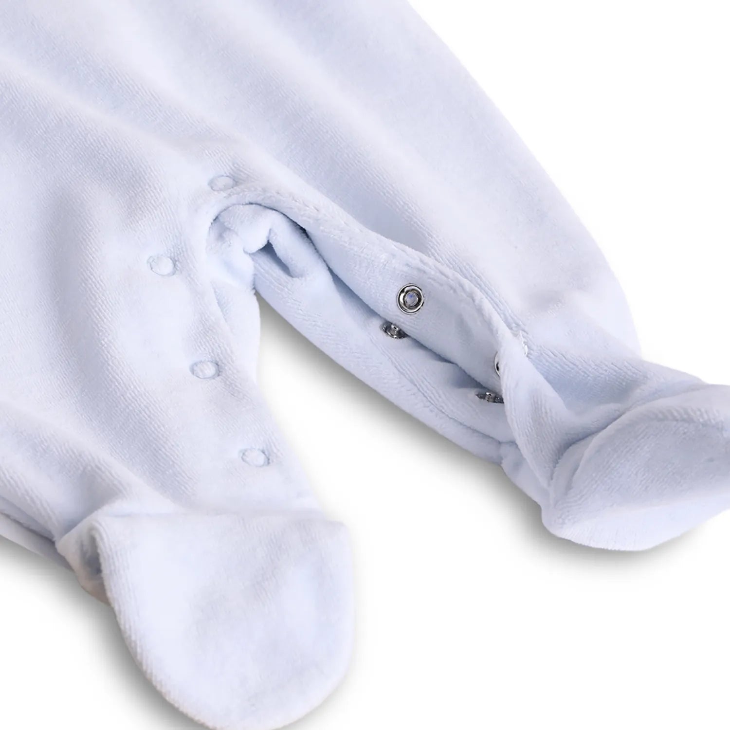 Gift Box Babysuit and Bib and Cap Blue