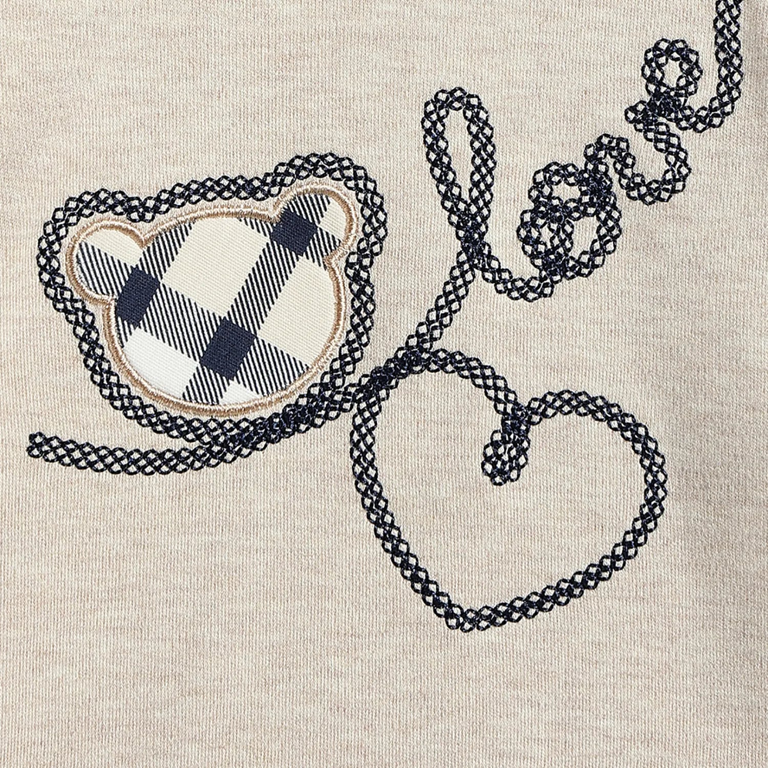 Girls Beige Sweatshirt and Leggings