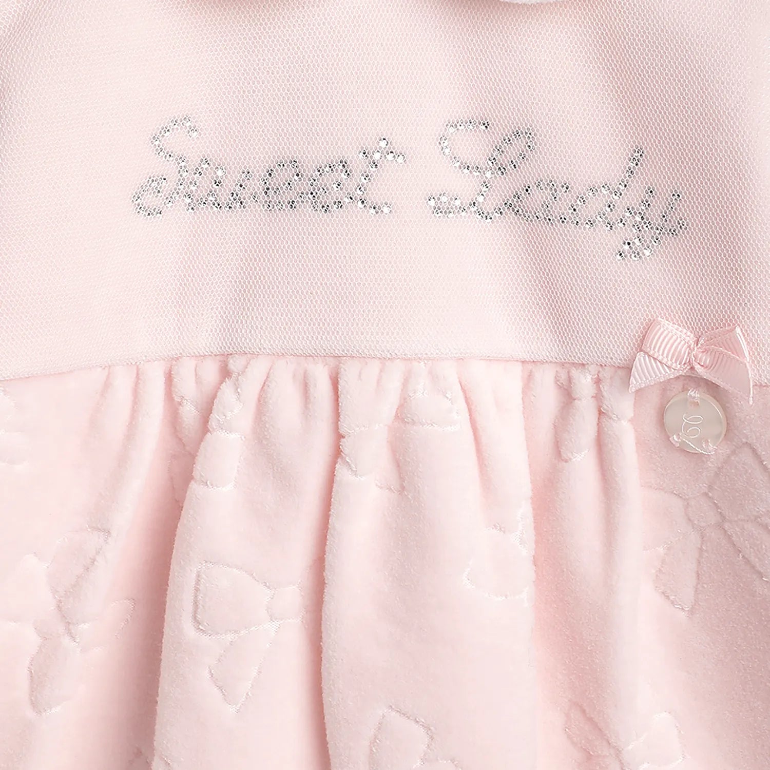 Girls Cotton Leg Opening Babysuit