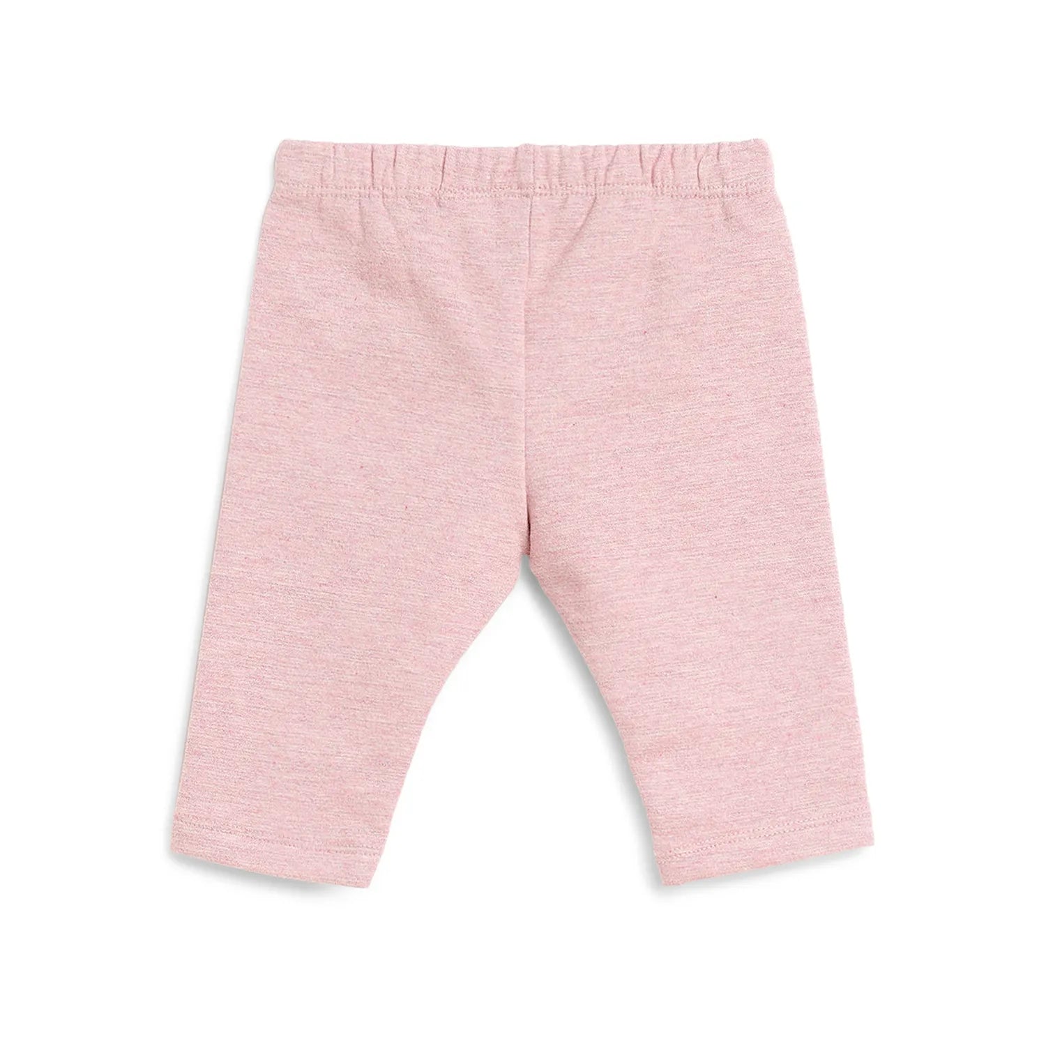 Girls Grey & Pink Printed Sweatshirt With Legging