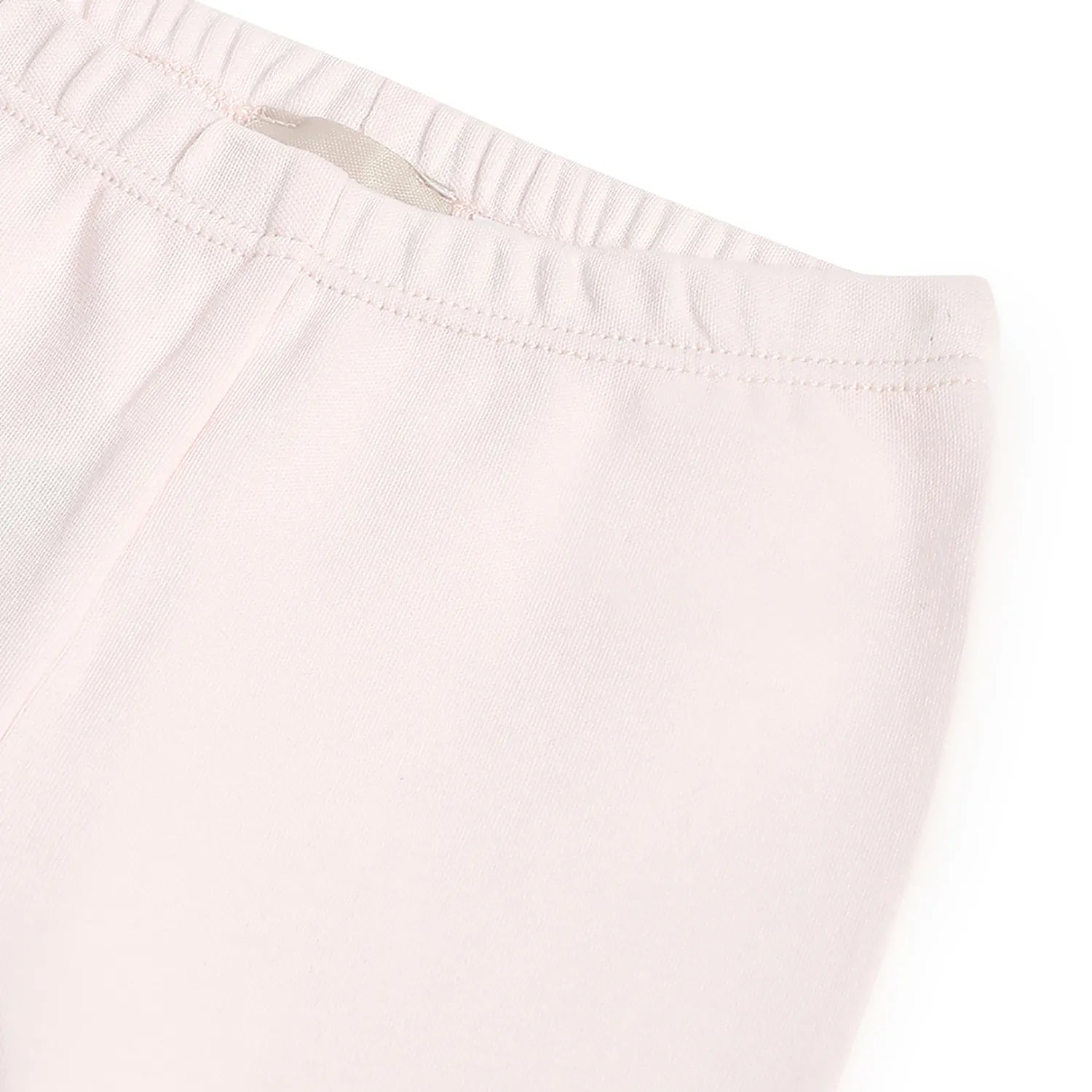 Girls Pink Embellished Smock with Leggings