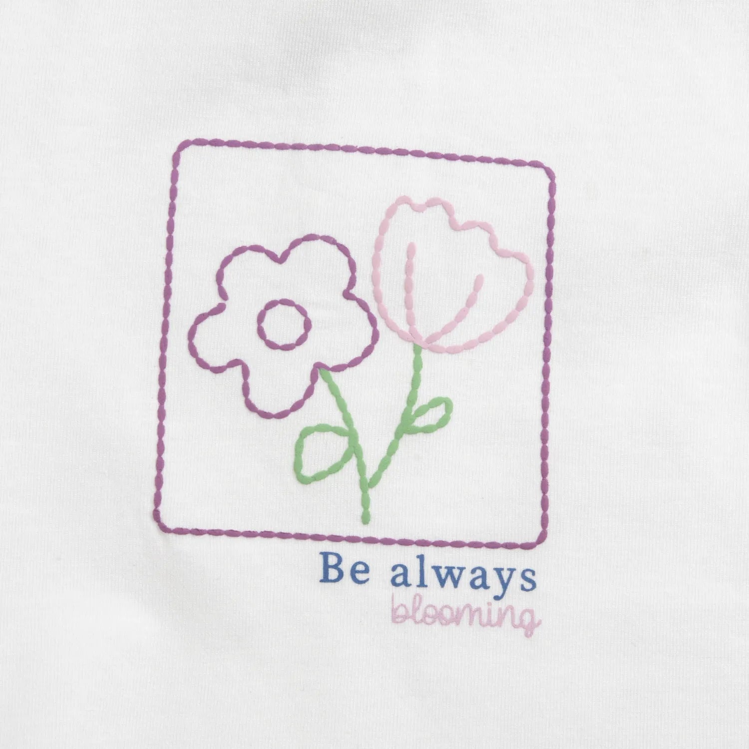 Girls Printed Cotton T-shirt