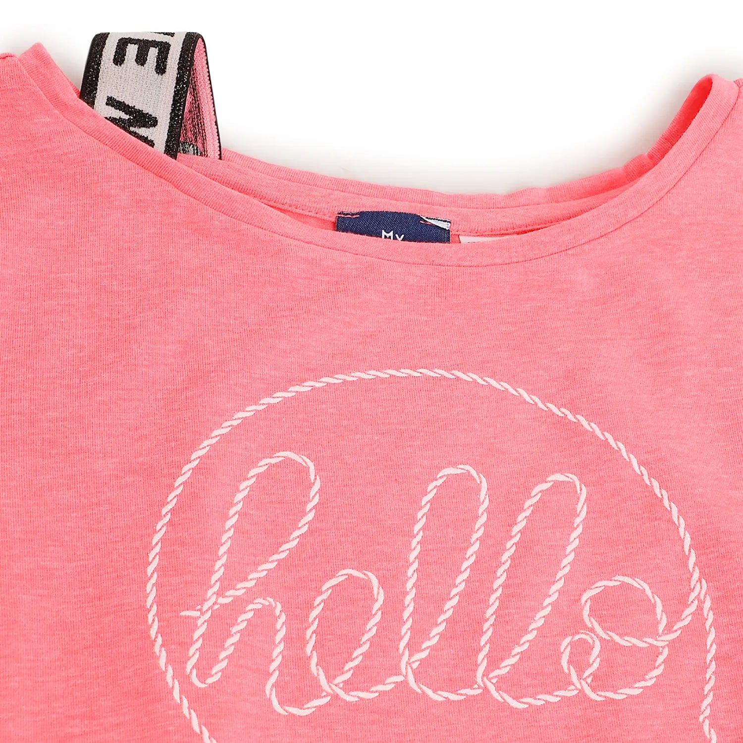 Girls Printed T-shirt with Shorts