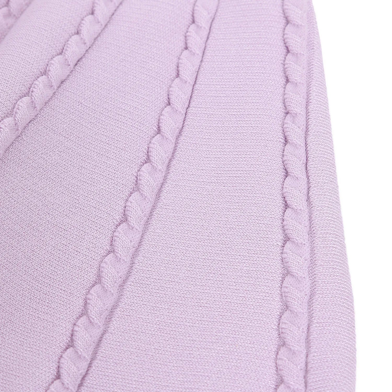 Girls Purple Mini Flared Skirt