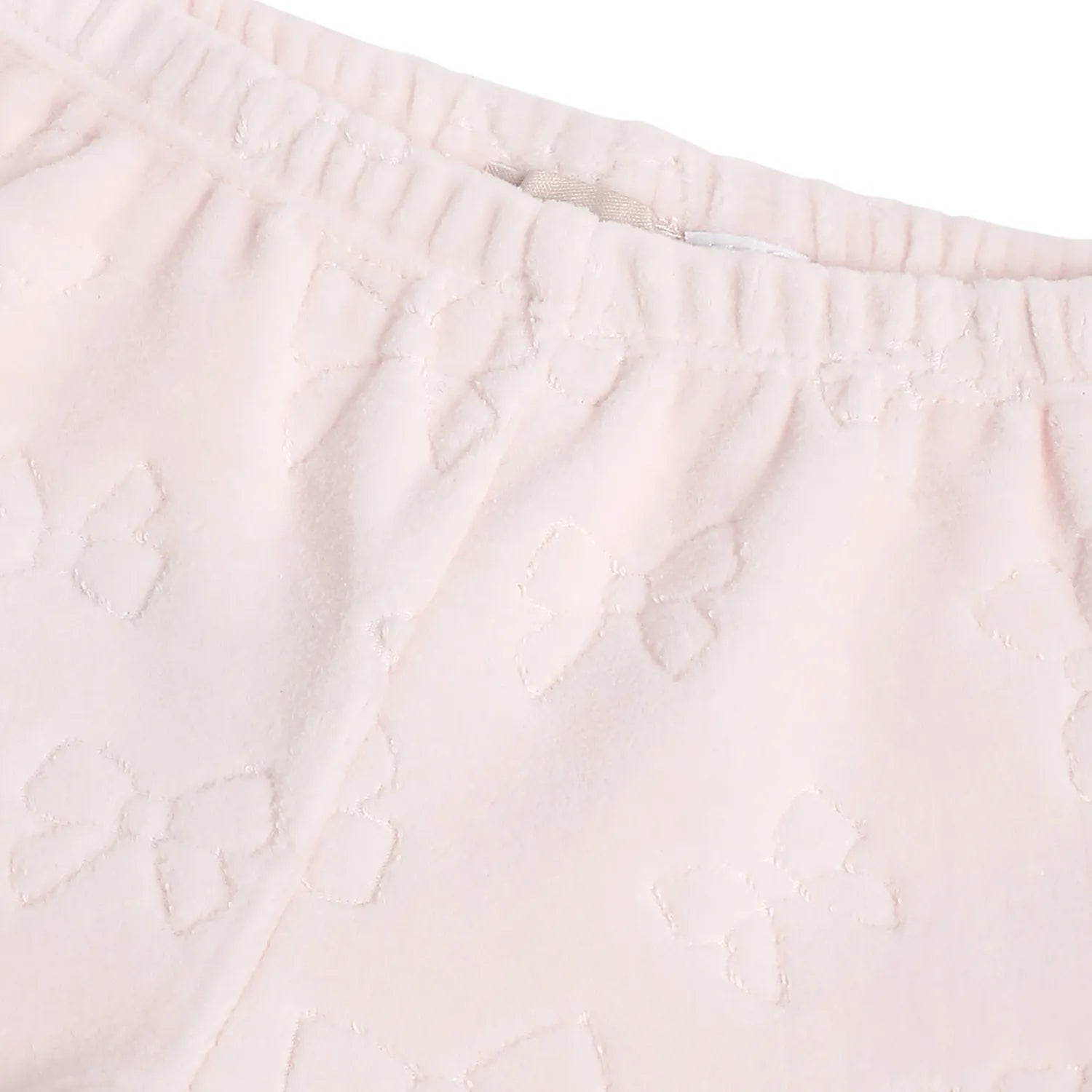 Girls Self Design Sweatshirt With Leggings