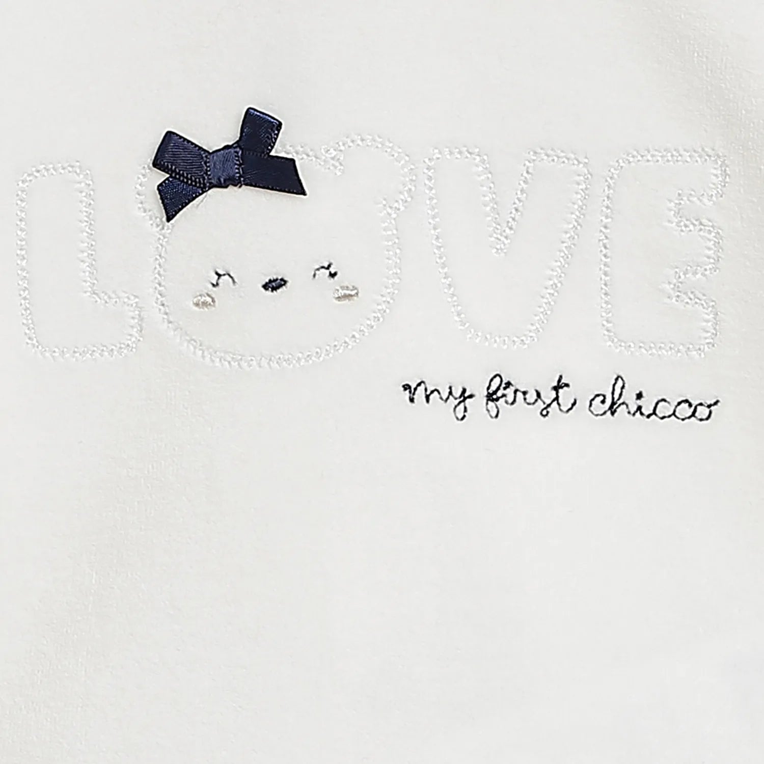 Girls White & Beige Printed Sweatshirt With Legging