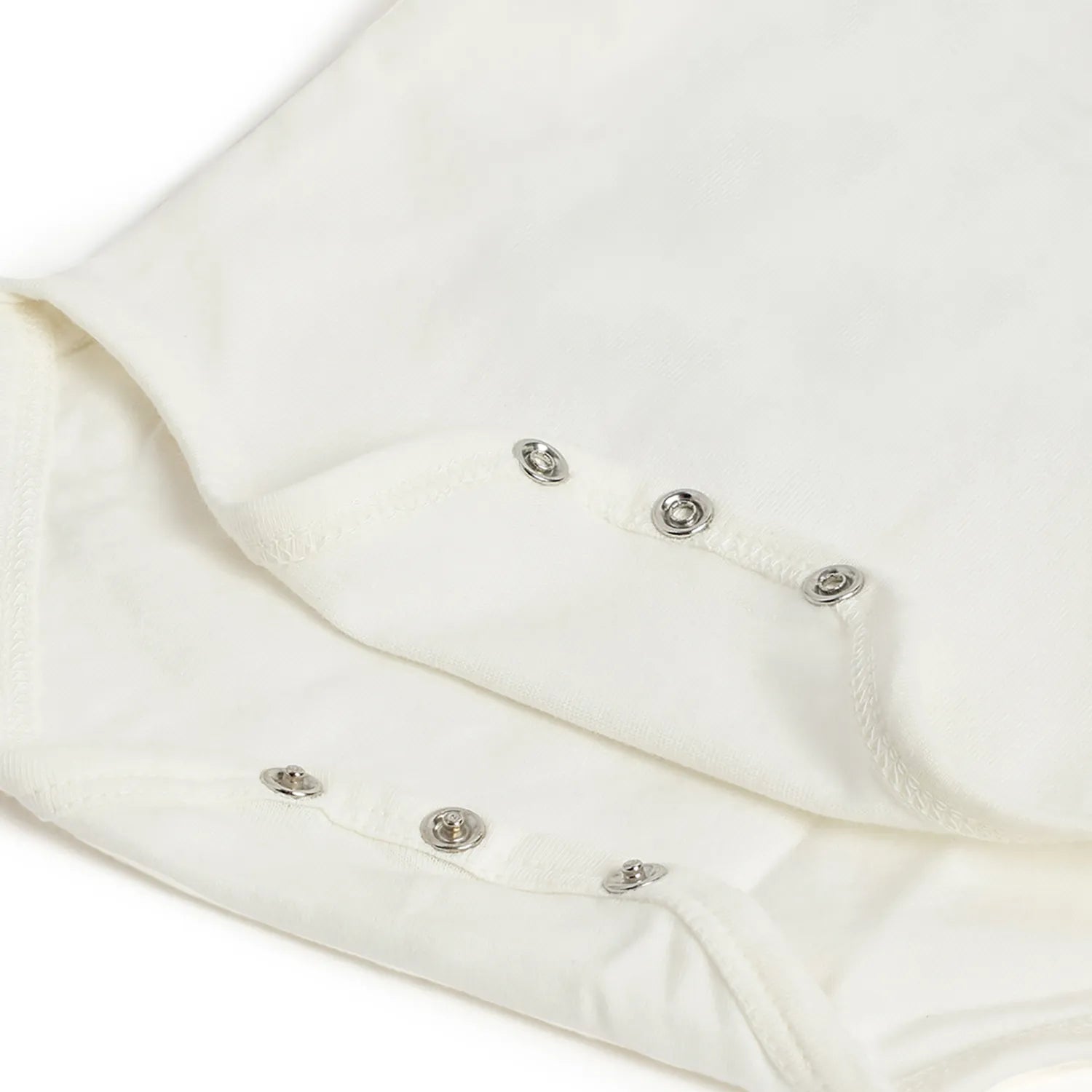 Girls White & Green Solid Clothing Set