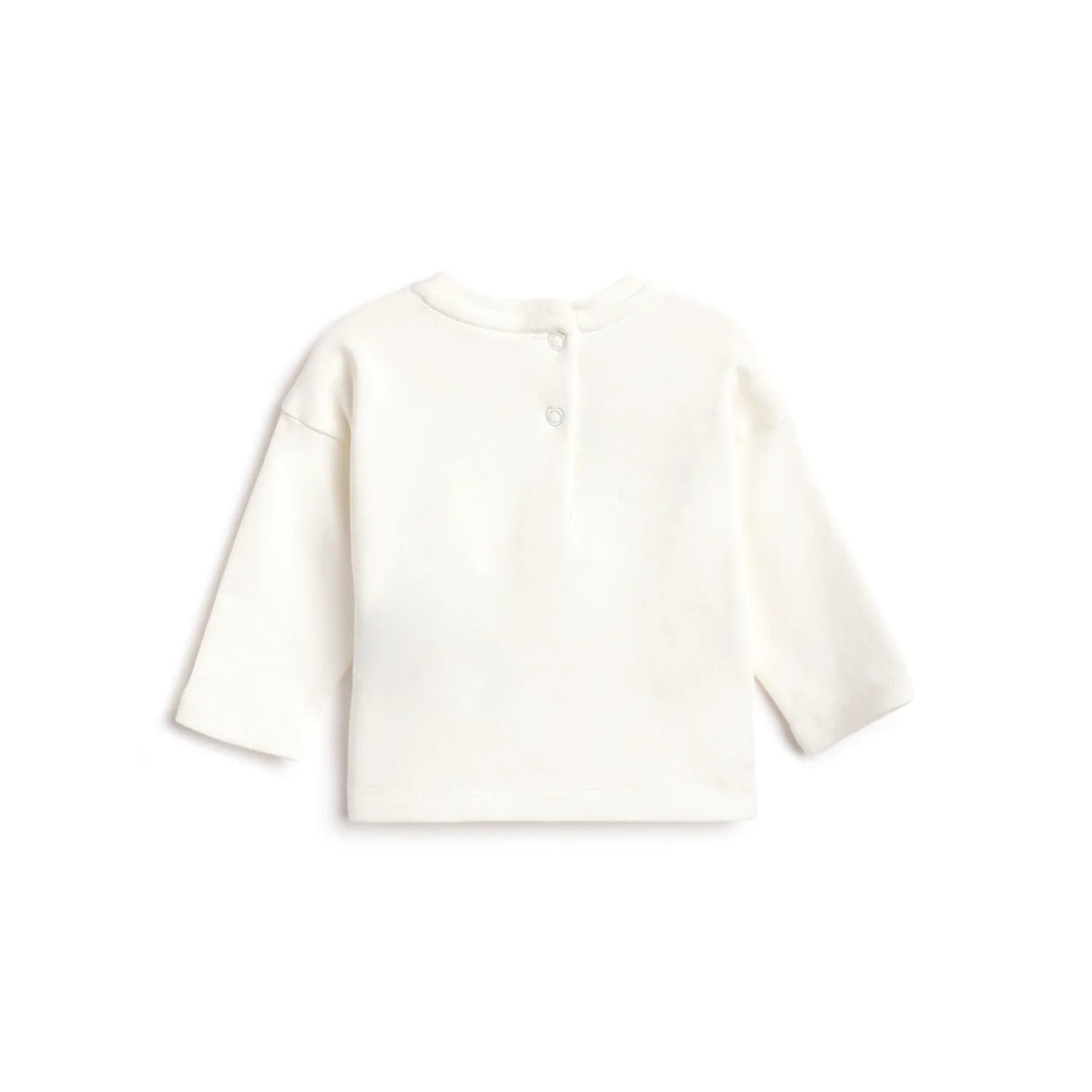 Girls White & Grey Sweatshirt With Leggings