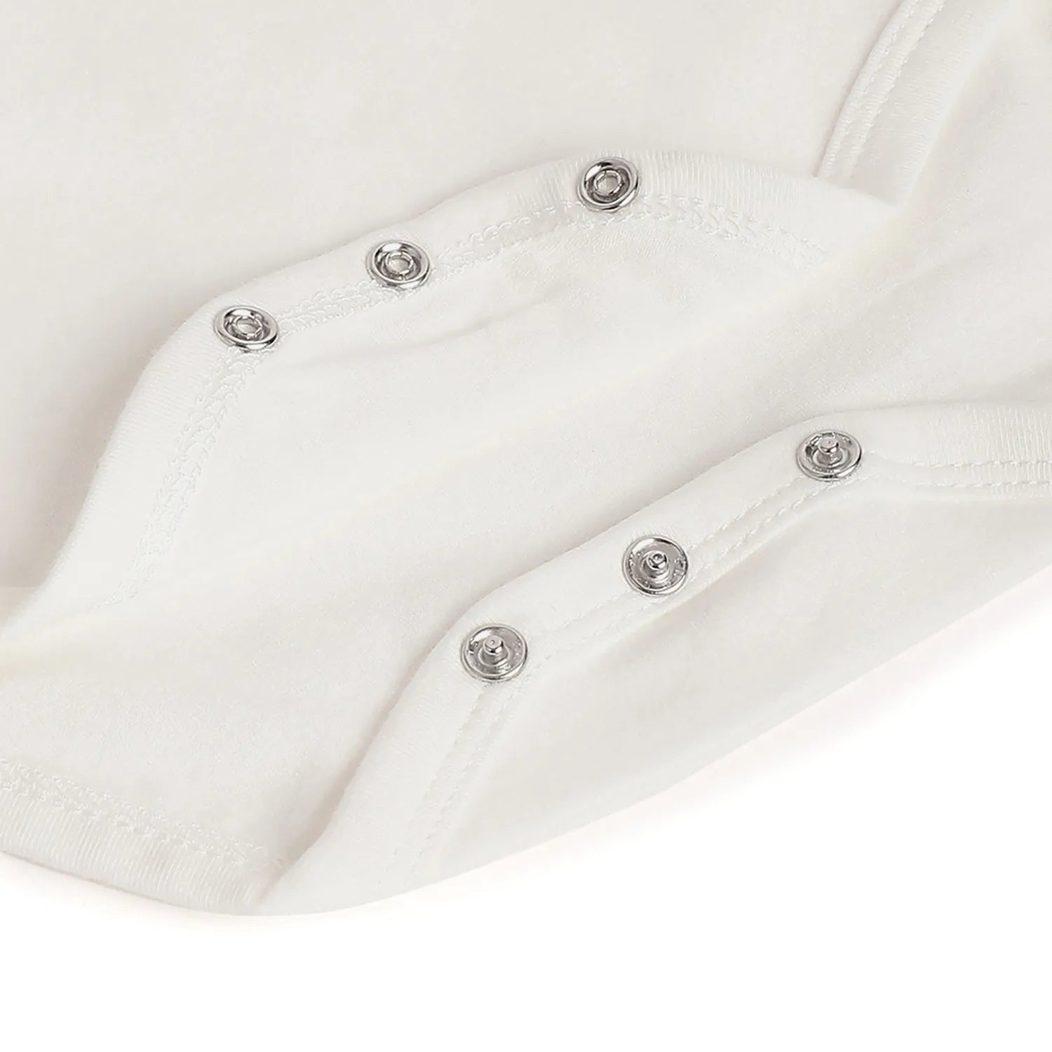 Girls White Bodysuit with Dungaree