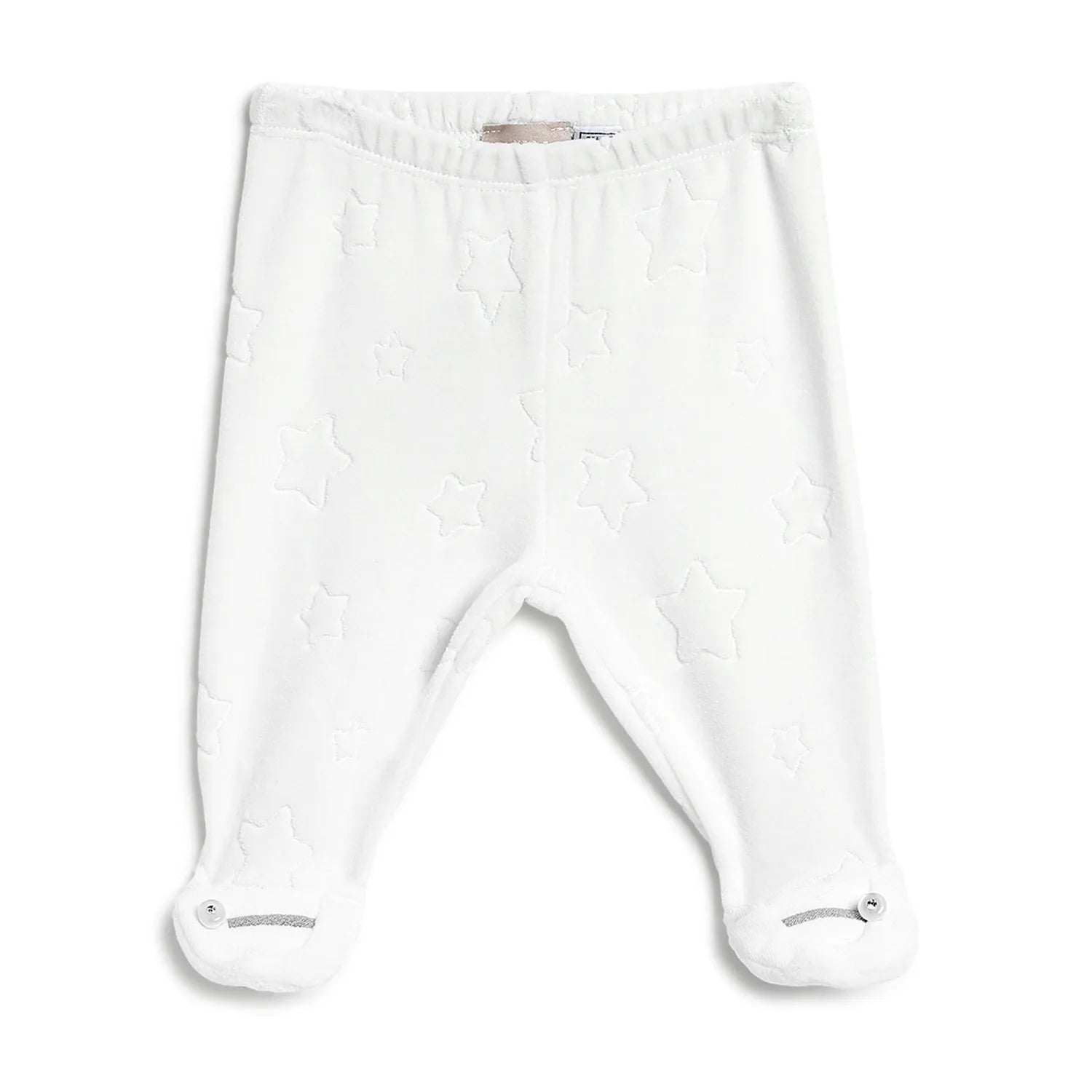 Girls White Embroidered Sweatshirt With Legging