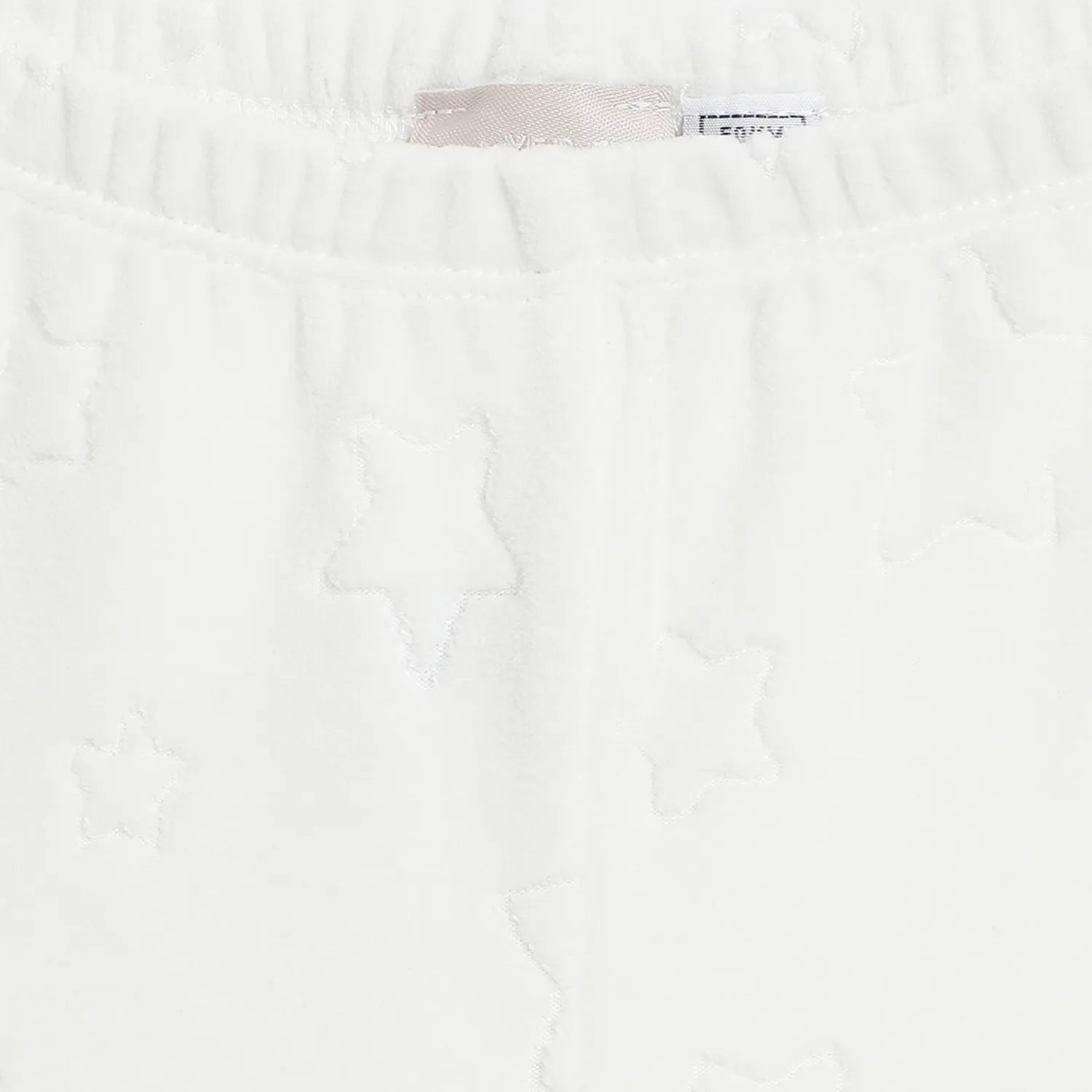 Girls White Embroidered Sweatshirt With Legging