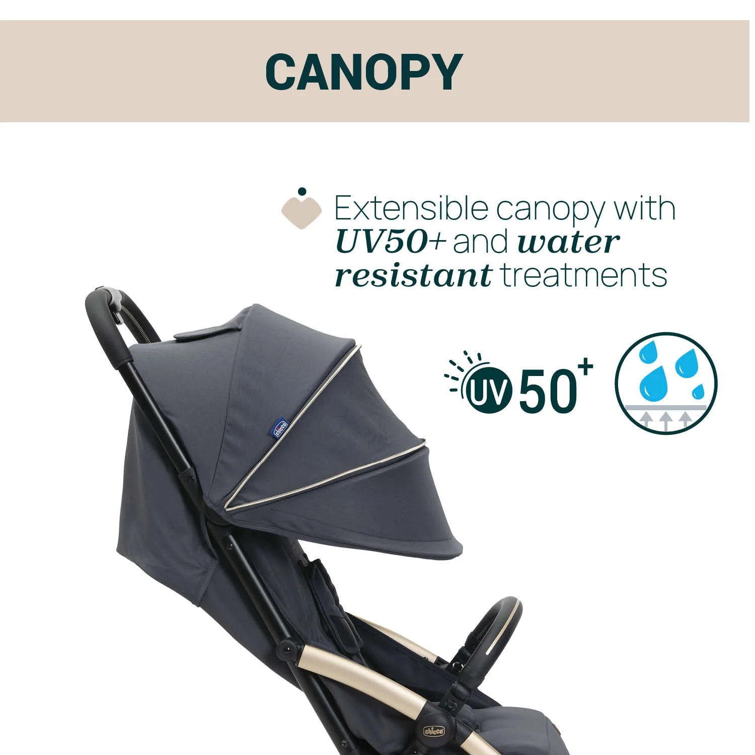 Goody XPlus Dark Shadow Stroller