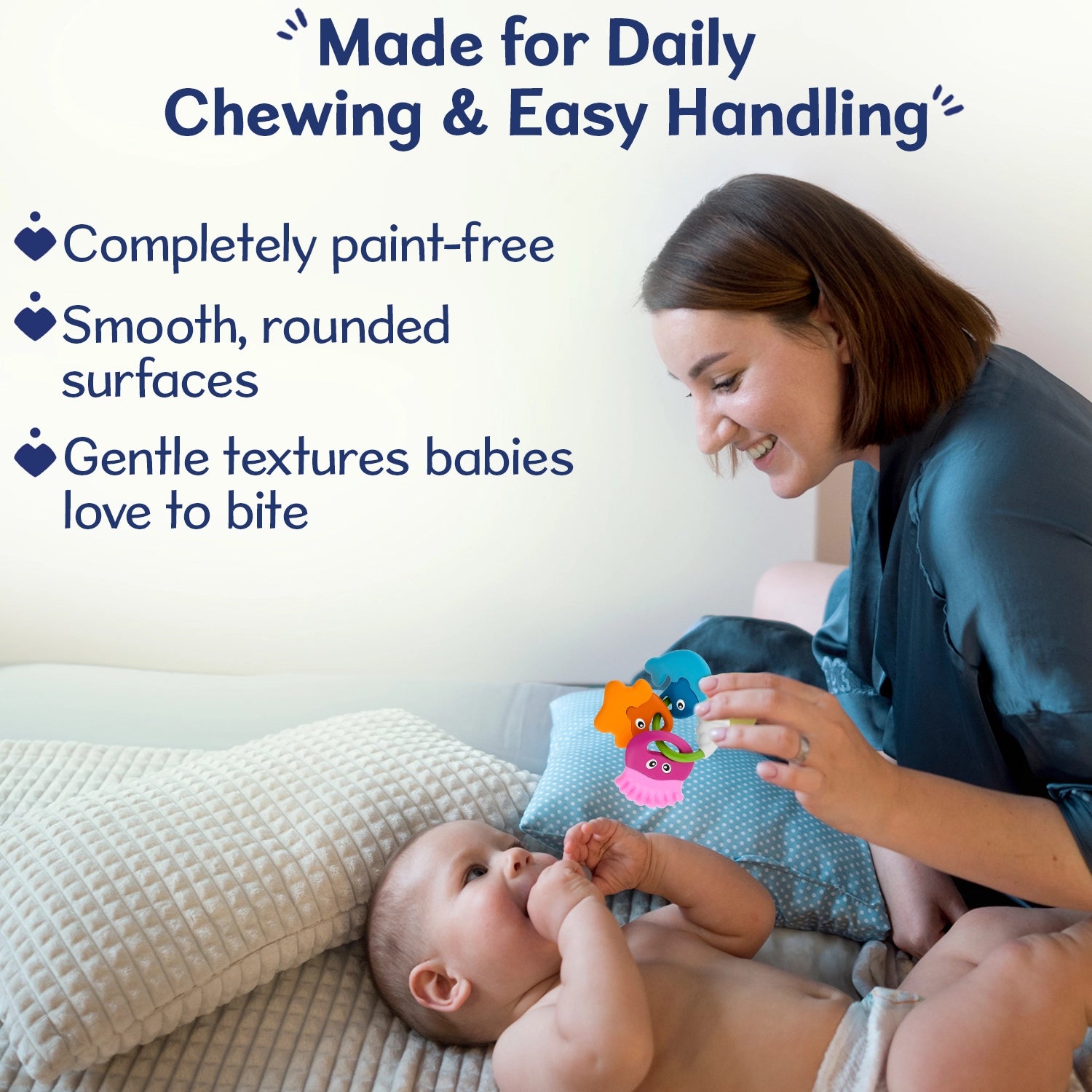 Gums Rubbing Fishes Rattle