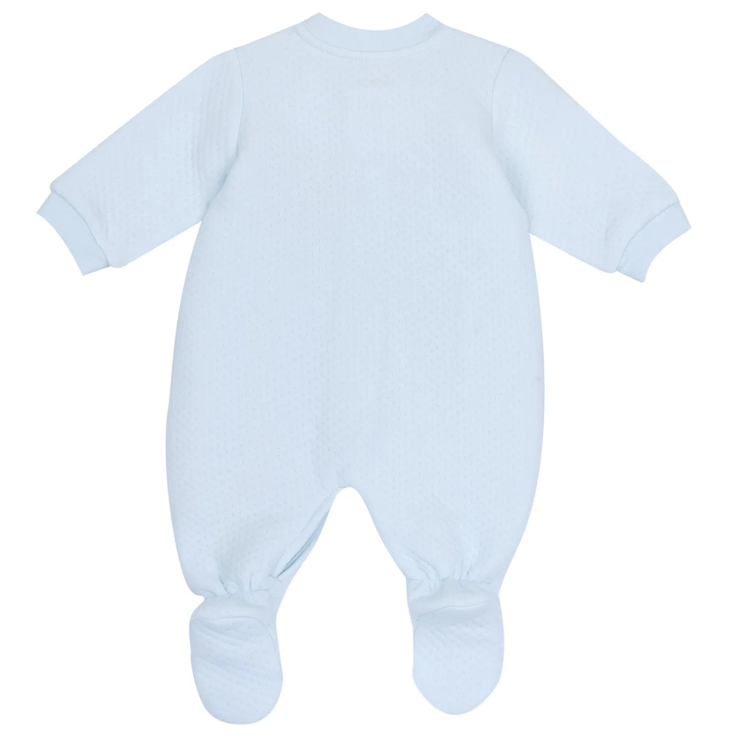Infants Embroidered Front Opening Babysuit