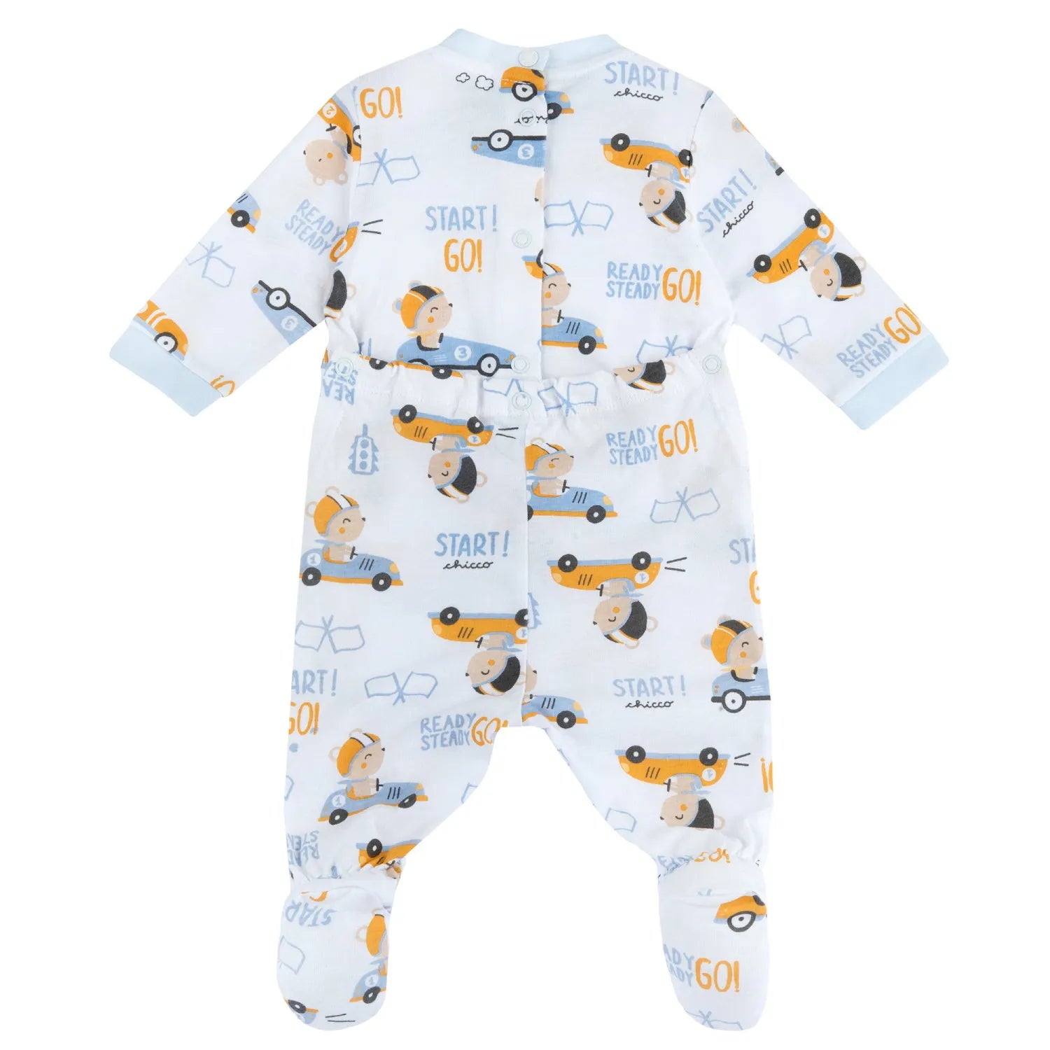 Infants Pack of 2 Printed Cotton Babysuit