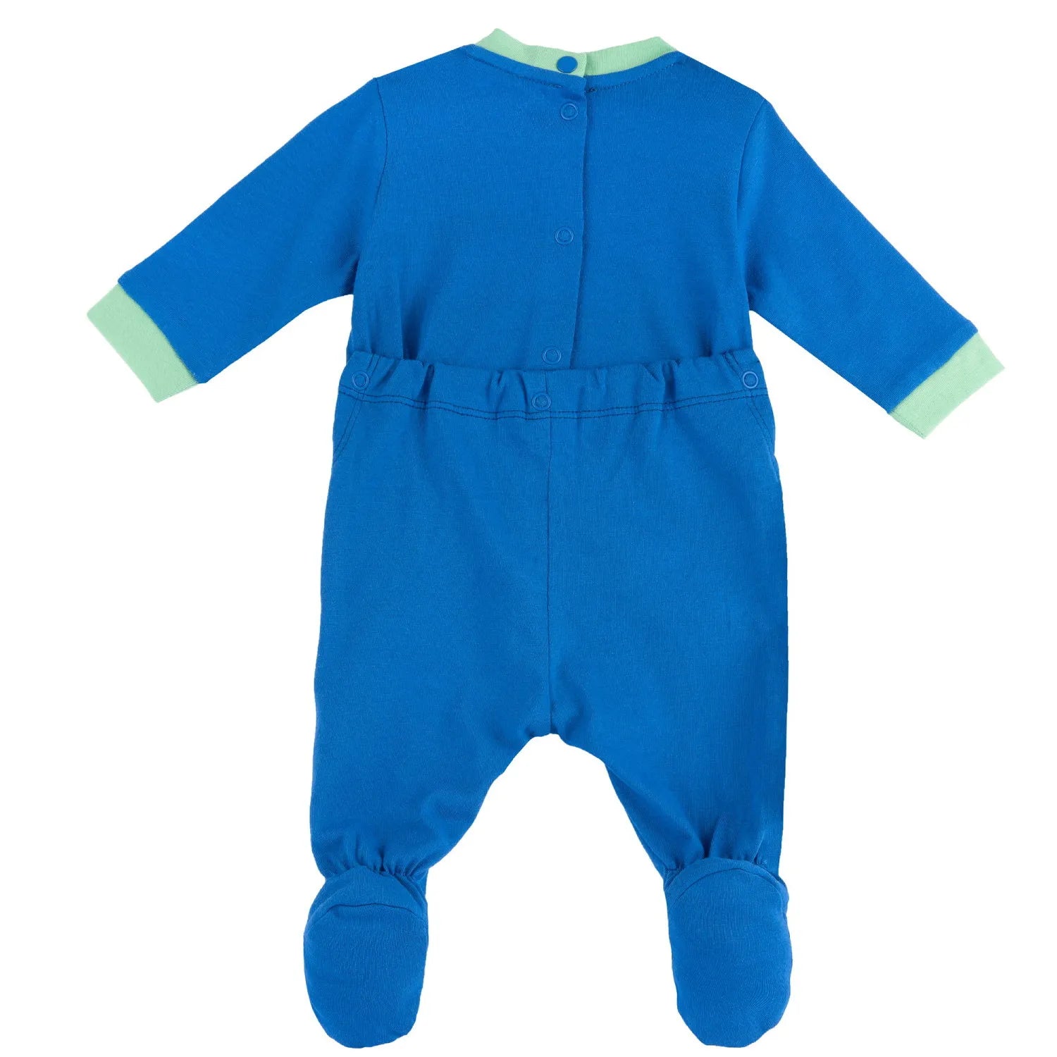 Infants Pack of 2 Printed Cotton Babysuit