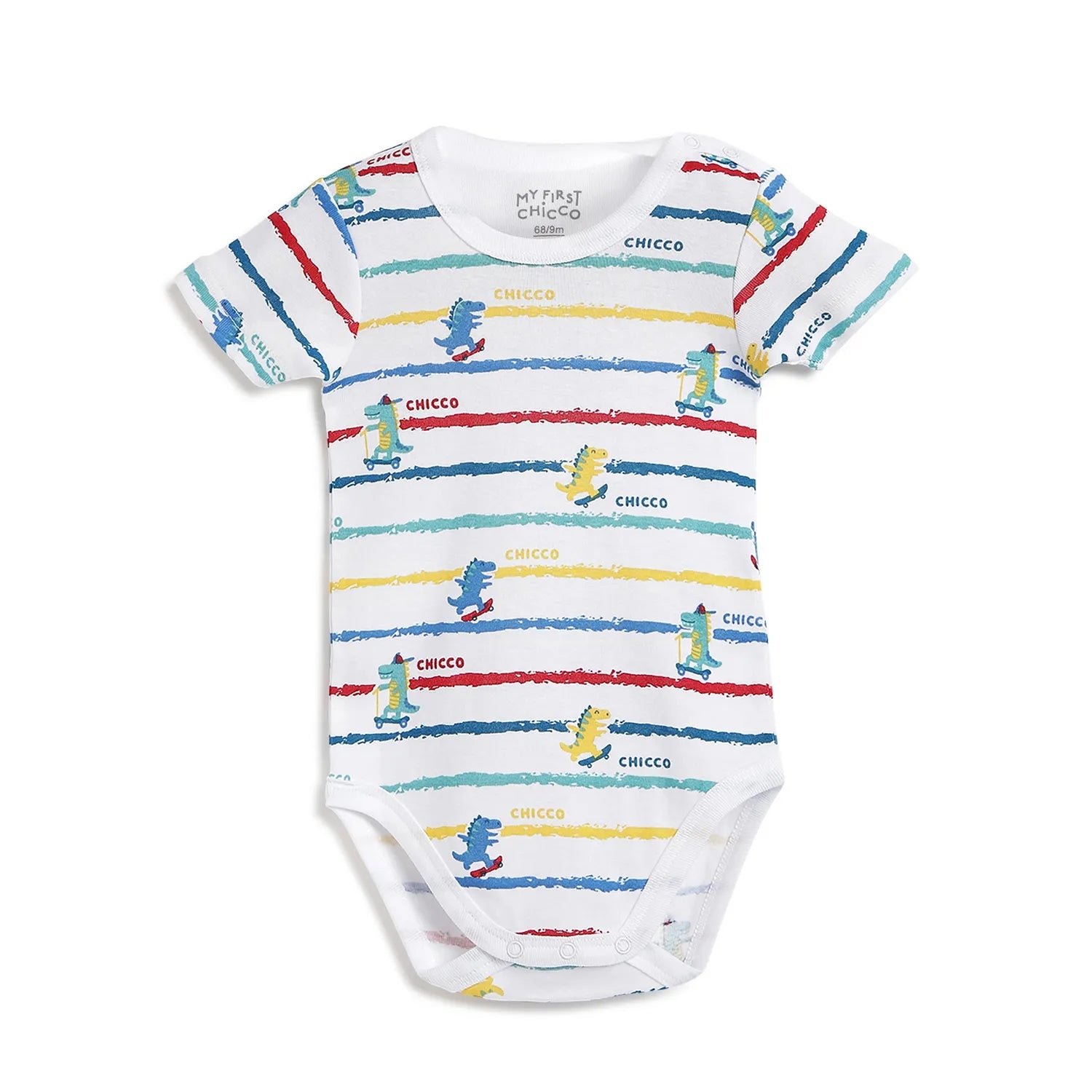 Infants Pack Of 4 Printed Bodysuits