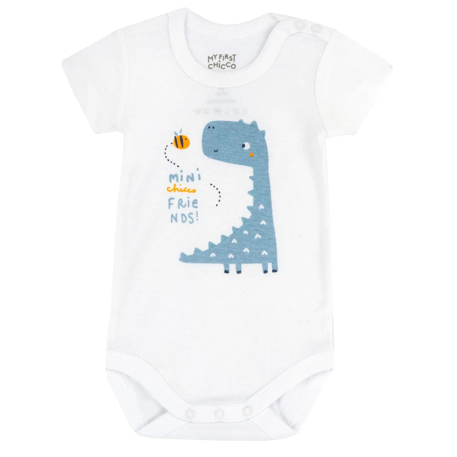 Infants Pack Of 4 Printed Bodysuits