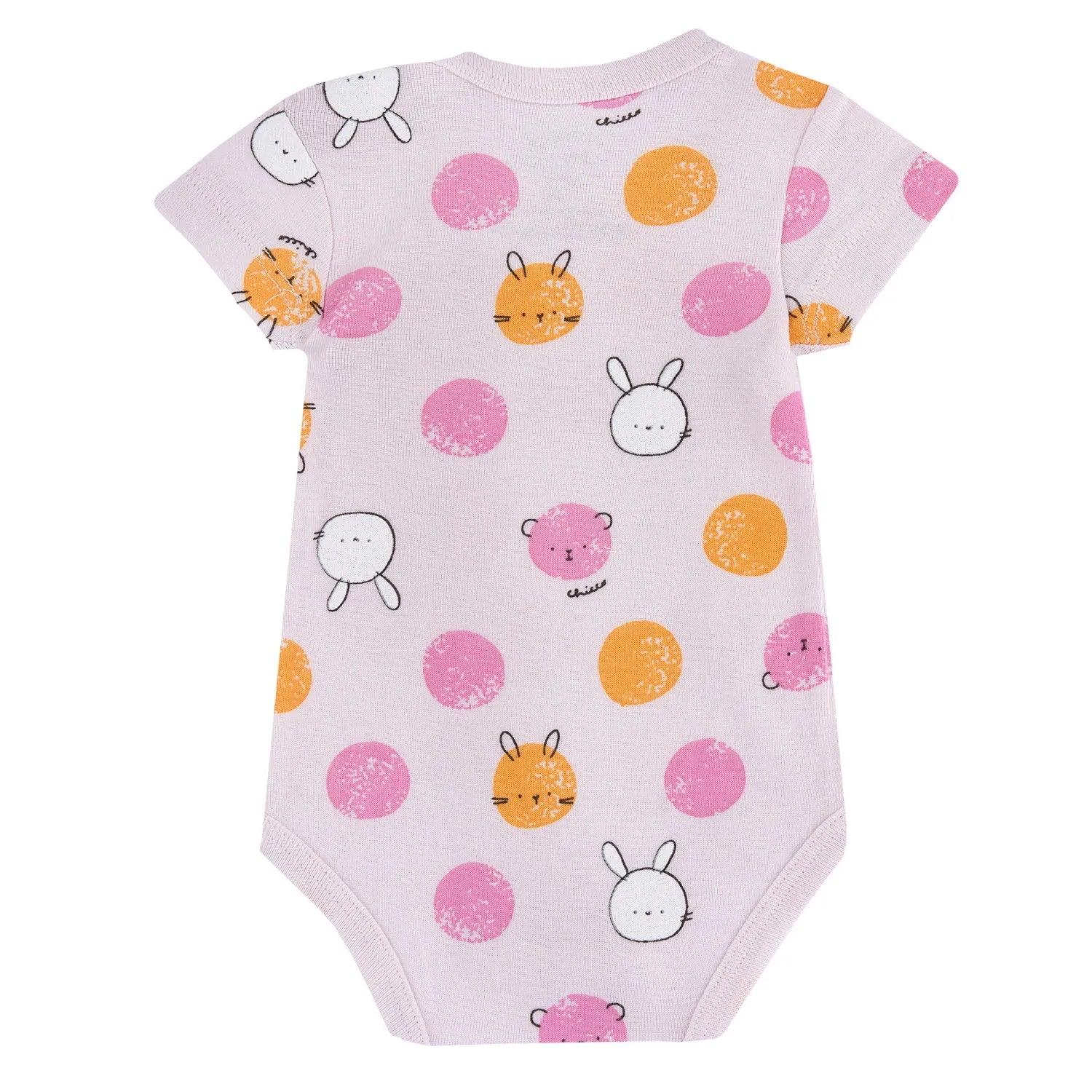 Infants Pack Of 4 Printed Bodysuits