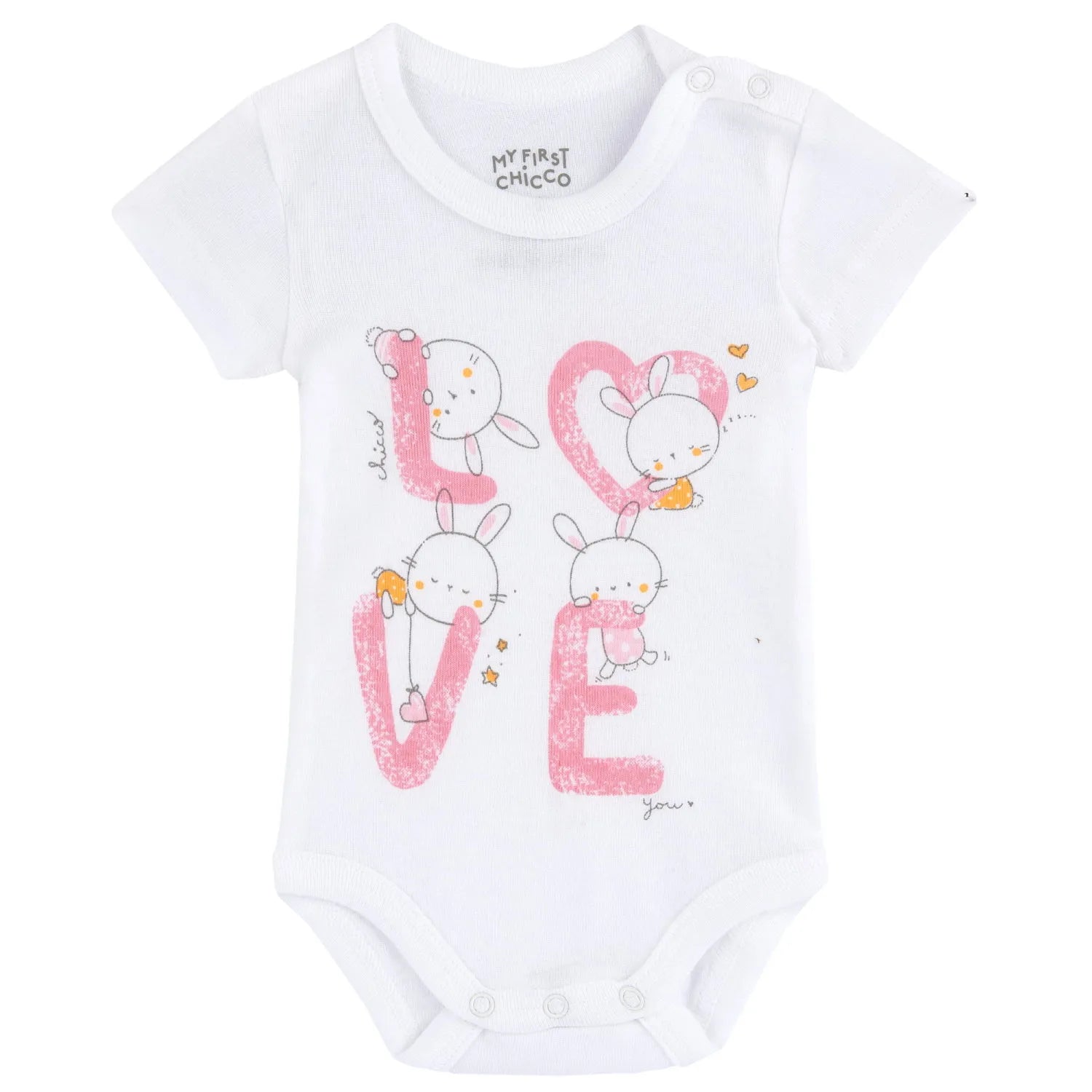 Infants Pack Of 4 Printed Bodysuits