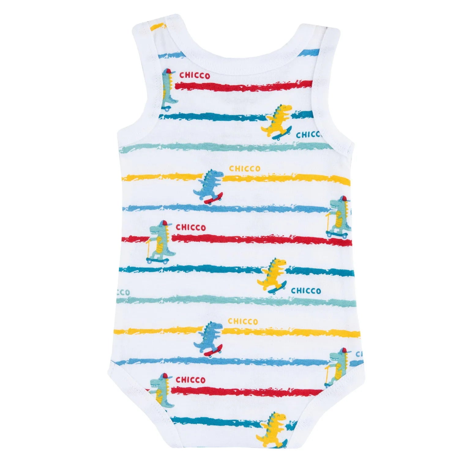 Infants Pack Of 4 Printed Cotton Bodysuits