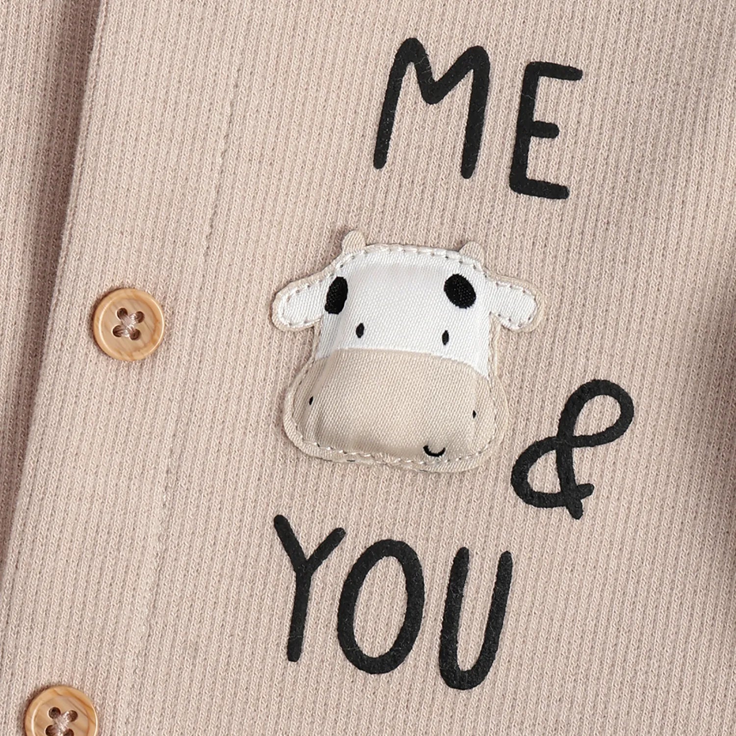 Infants Printed Front Opening Babysuit