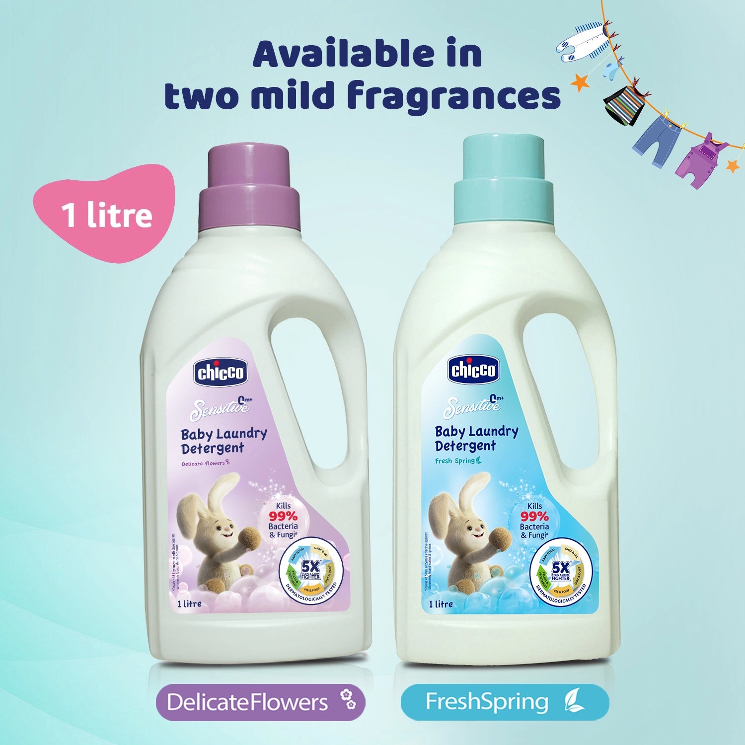 Laundry Detergent Fresh Spring 1000ml