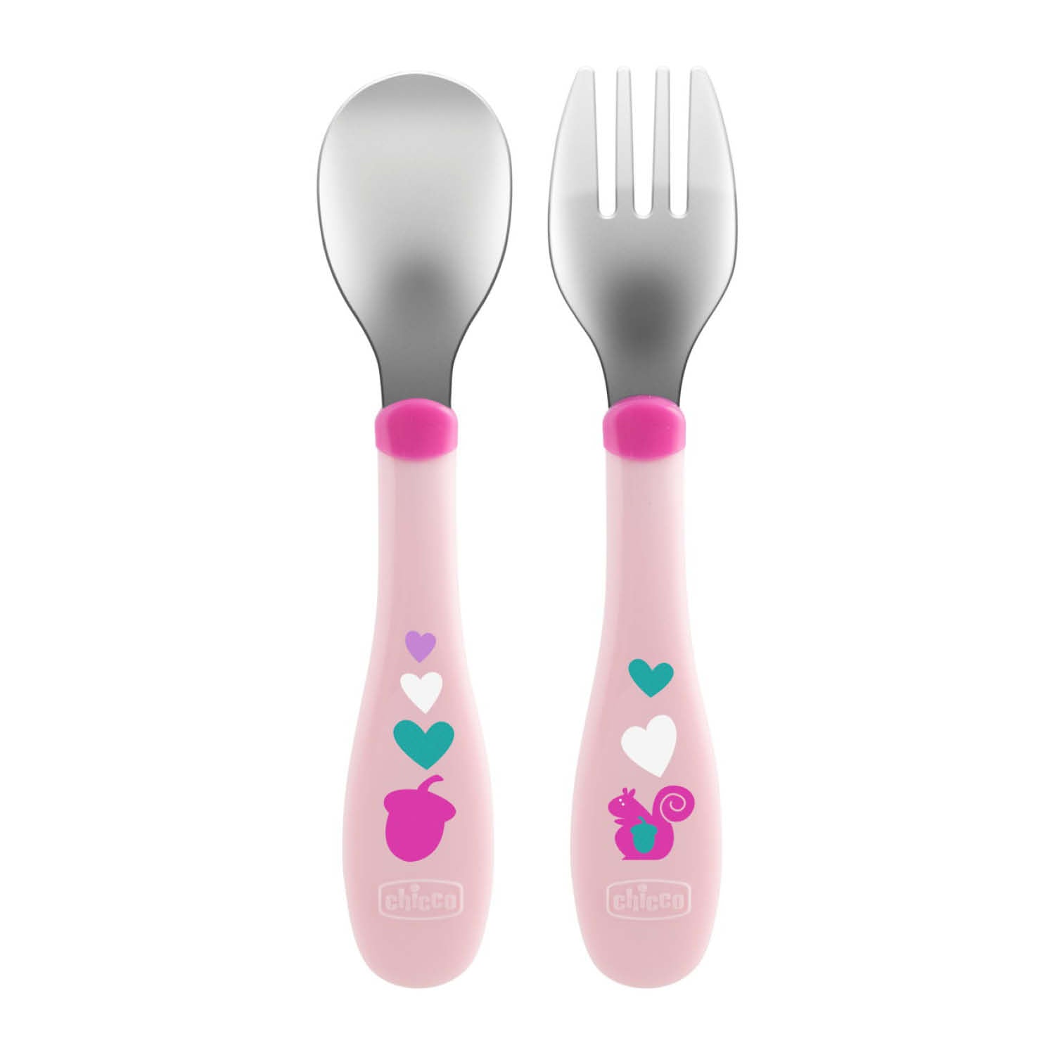 Metal Cutlery 18M+ Girl/Neutral