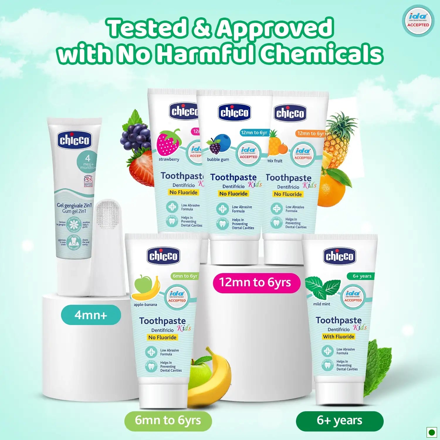 Mild Mint Toothpaste 6Y+ 70g