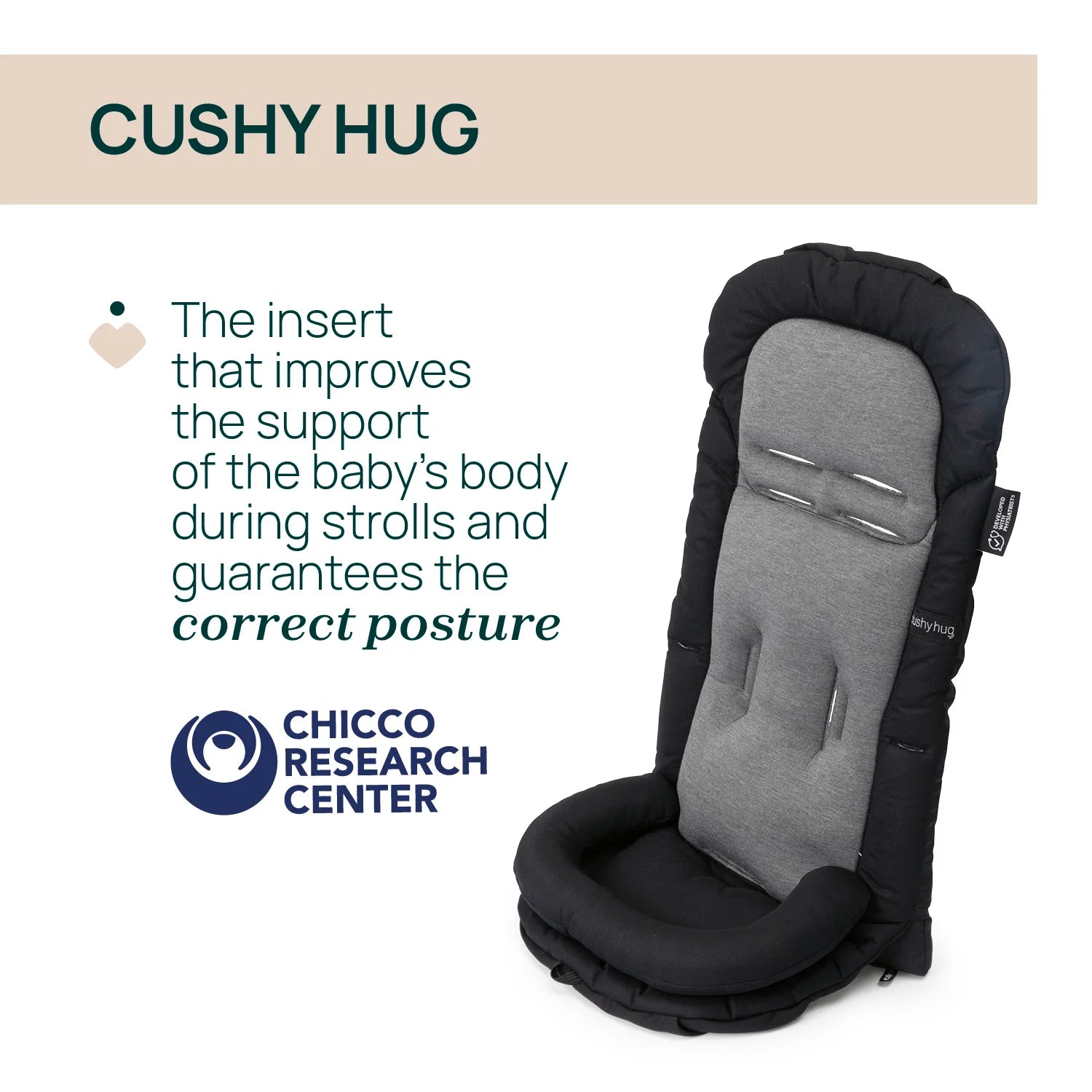 Mysa Stroller Black Satin