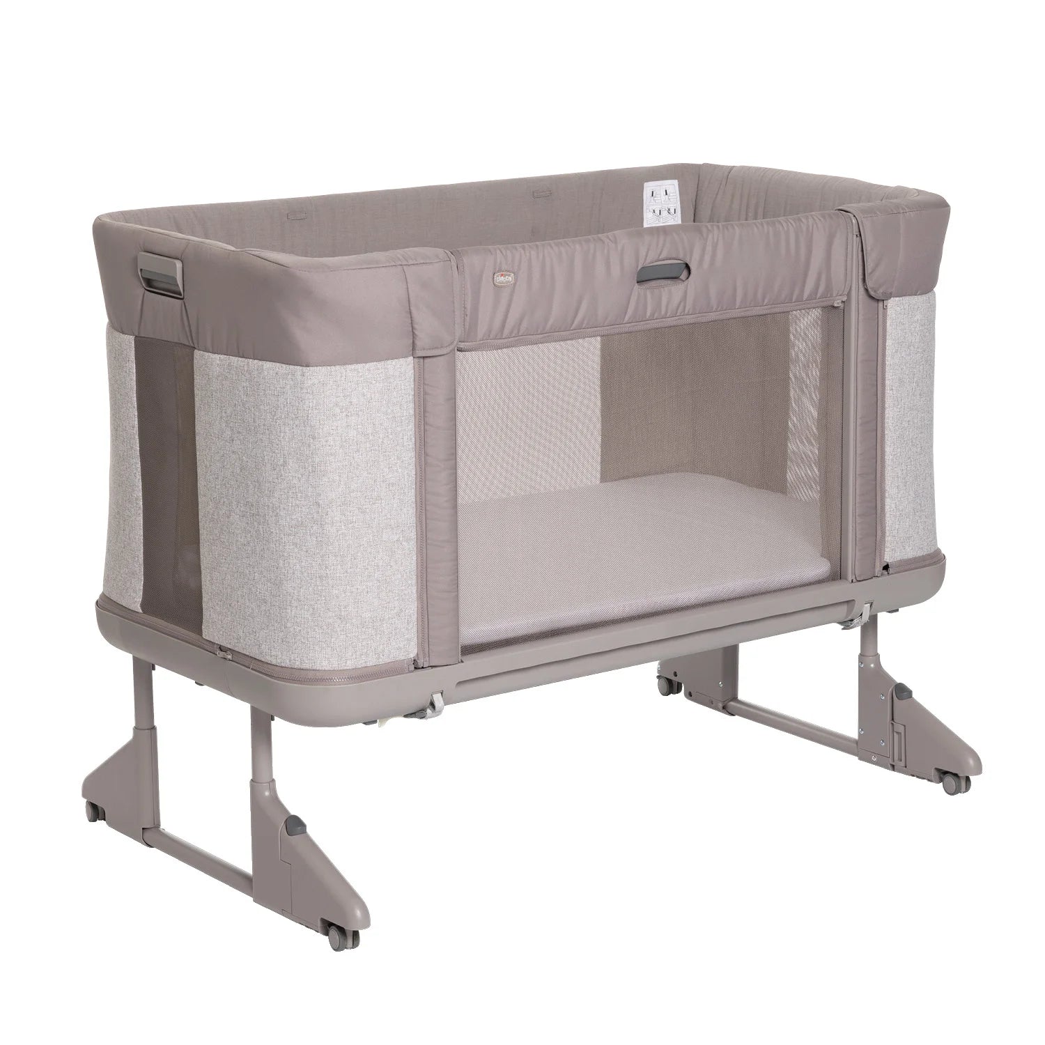 Next2Me Forever Co Sleeping Cot Almond