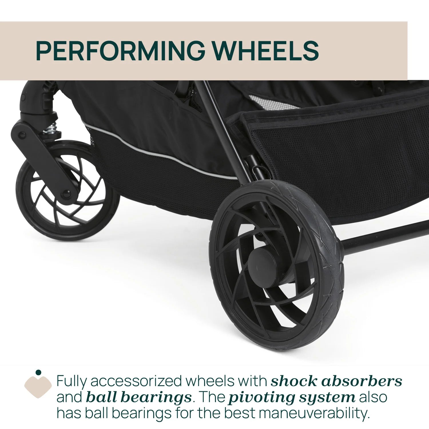 One4Ever Lounge Stroller Black Beauty