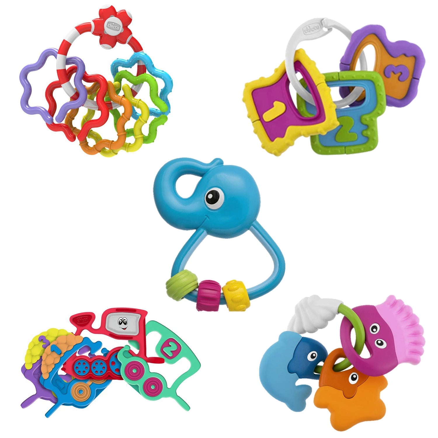 Play & Grow Rattle Gift Set 5 Pcs