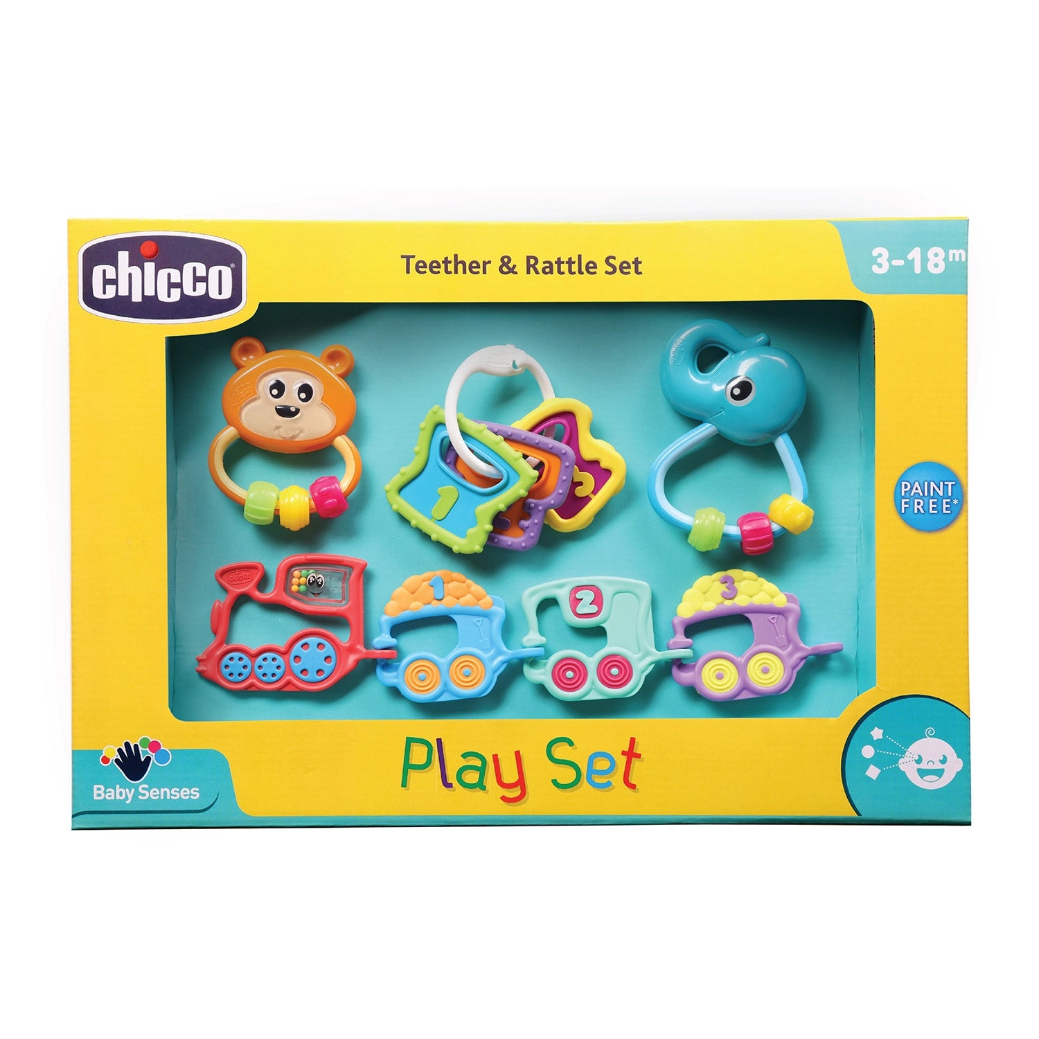 Play Set Rattle Gift Set 4 Pcs