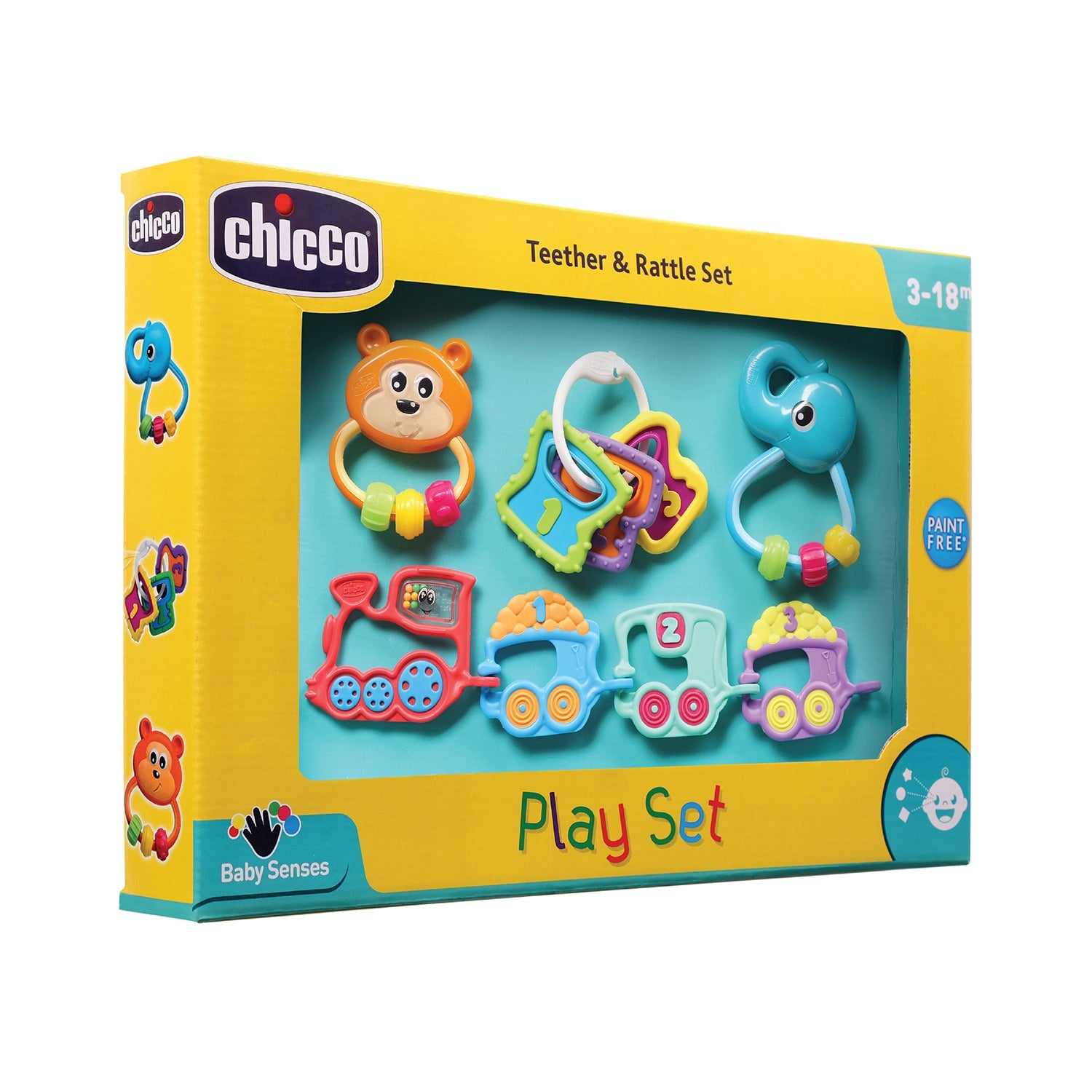 Play Set Rattle Gift Set 4 Pcs