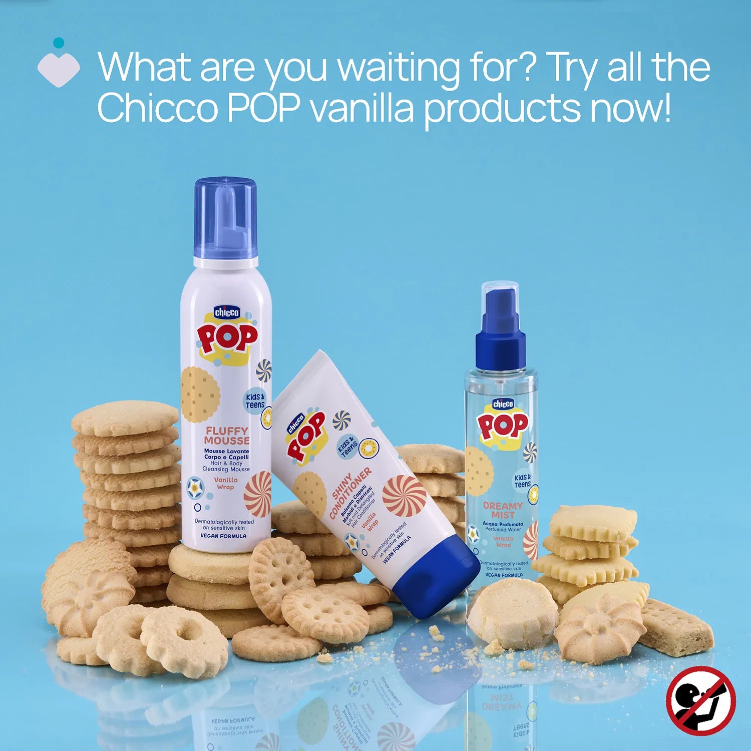 POP Vanilla Wrap Dreamy Mist 150 ml (6 Years+)