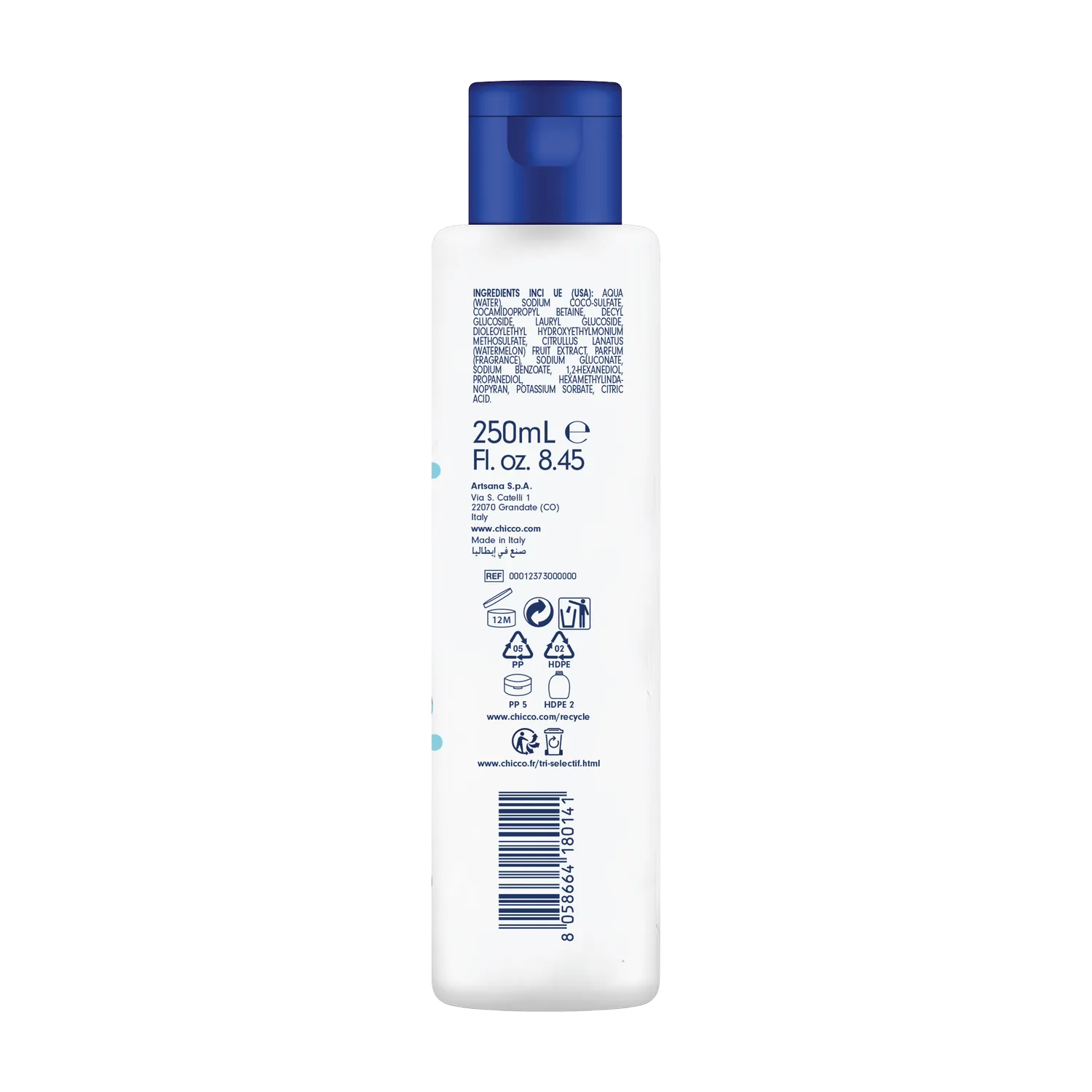 POP Watermelon Splash 2 in 1 Shampoo & Conditioner 250 ml (6 Years+)