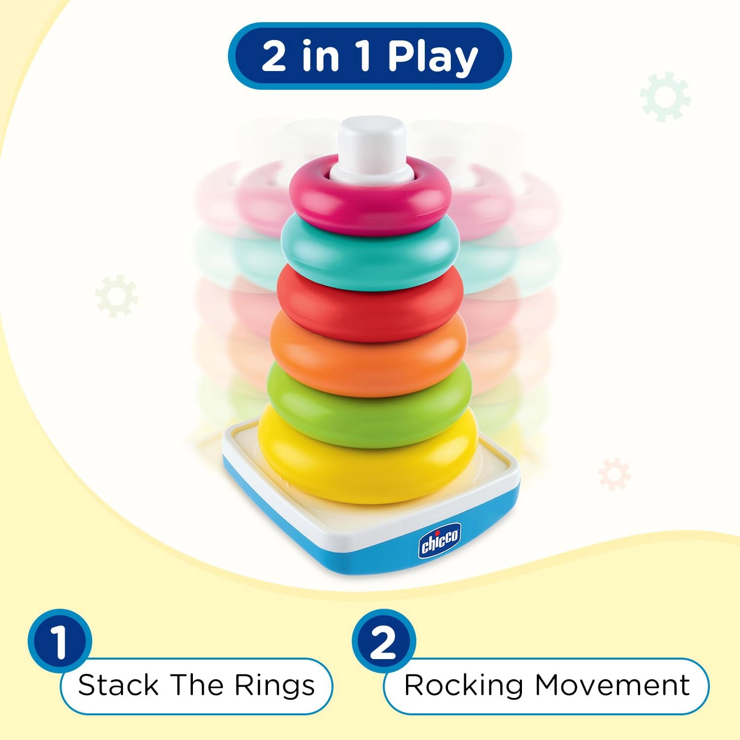 Ring Tower Smart2Play Toy