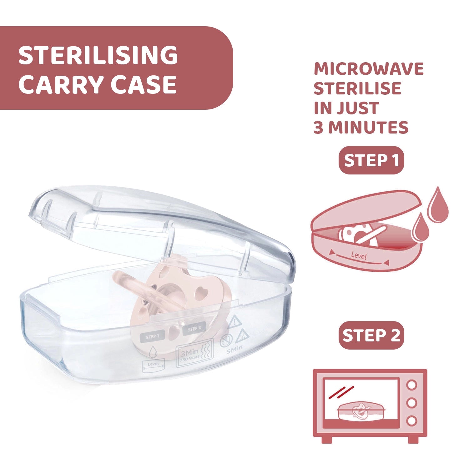 Soother Physio Soft Pink 2 to 6M 1Pc