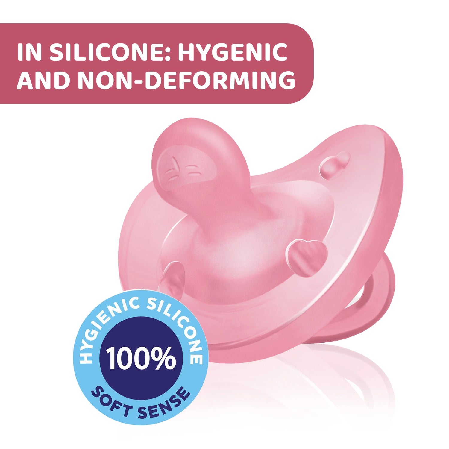 Soother Physio Soft Pink 6 to 16M 2Pcs