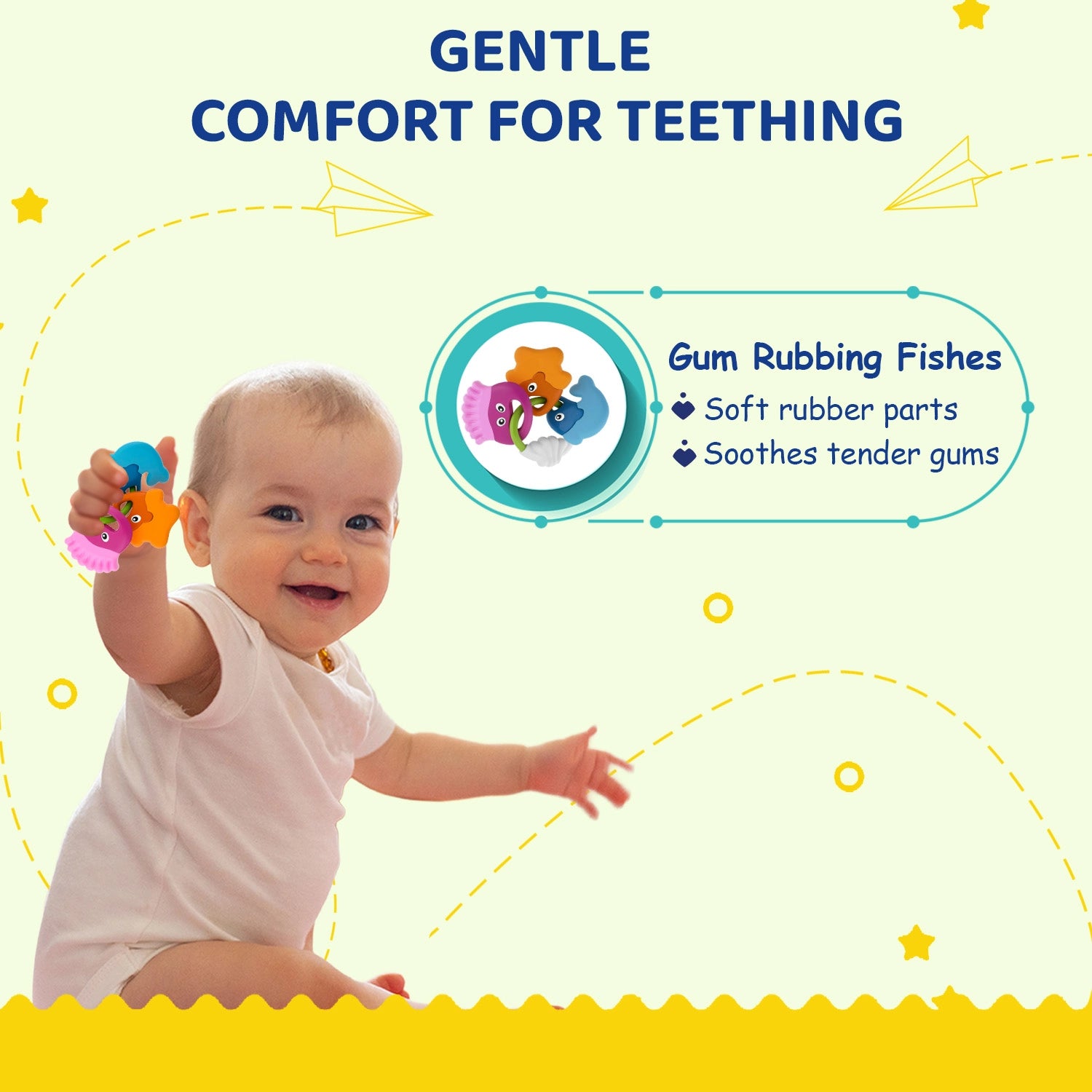 Start Up Play Rattle Gift Set 3 Pcs