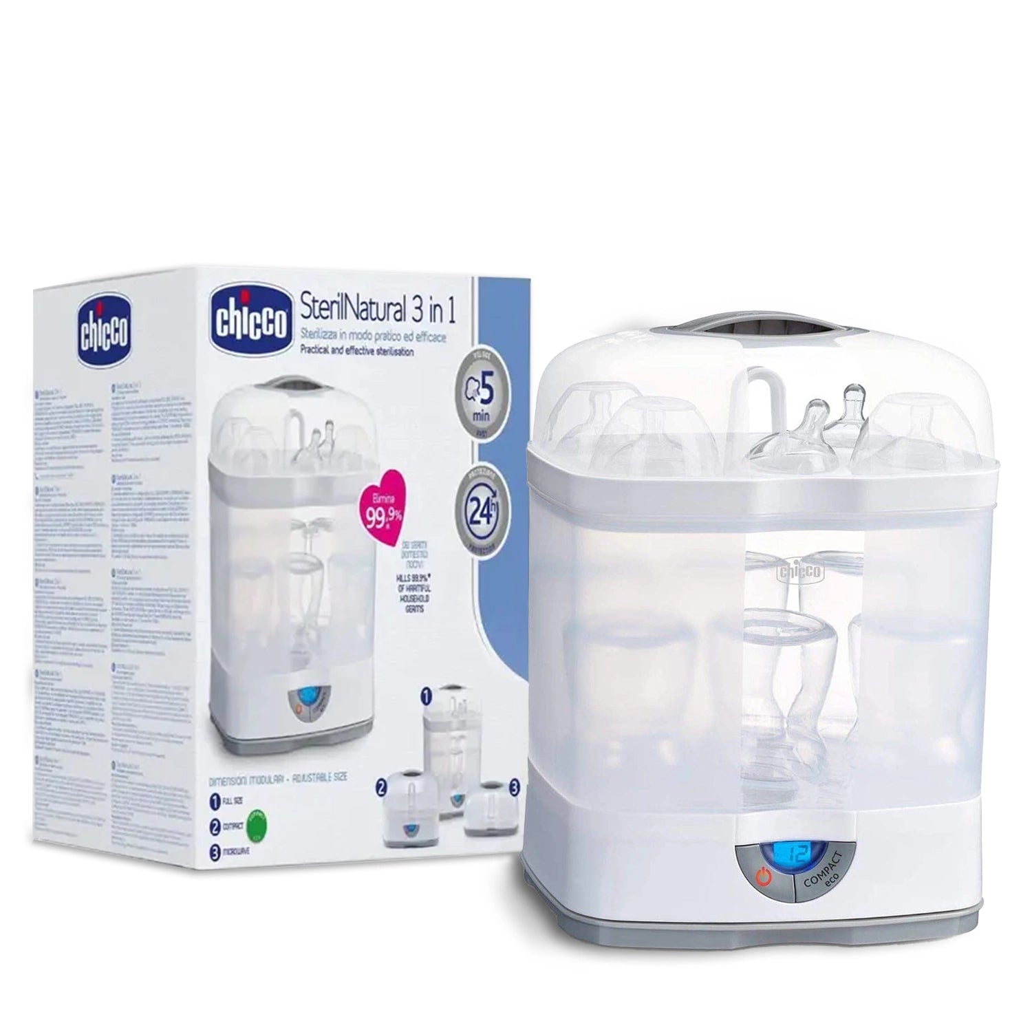 Steam Sterilizer 3In1