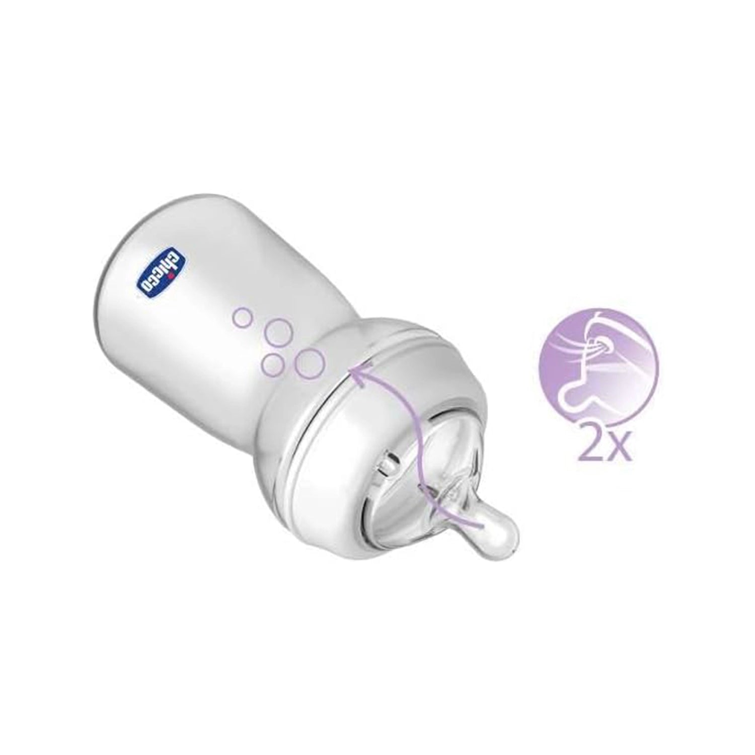 Teats Natural Feeling 6M+ Food Flow 2 Pcs
