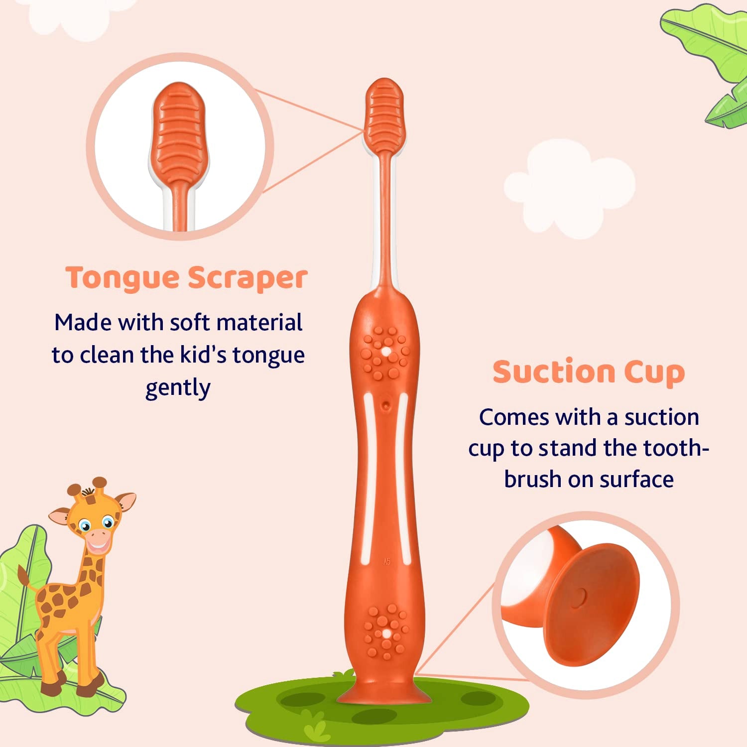 Toothbrush Orange 3Y to 8Y