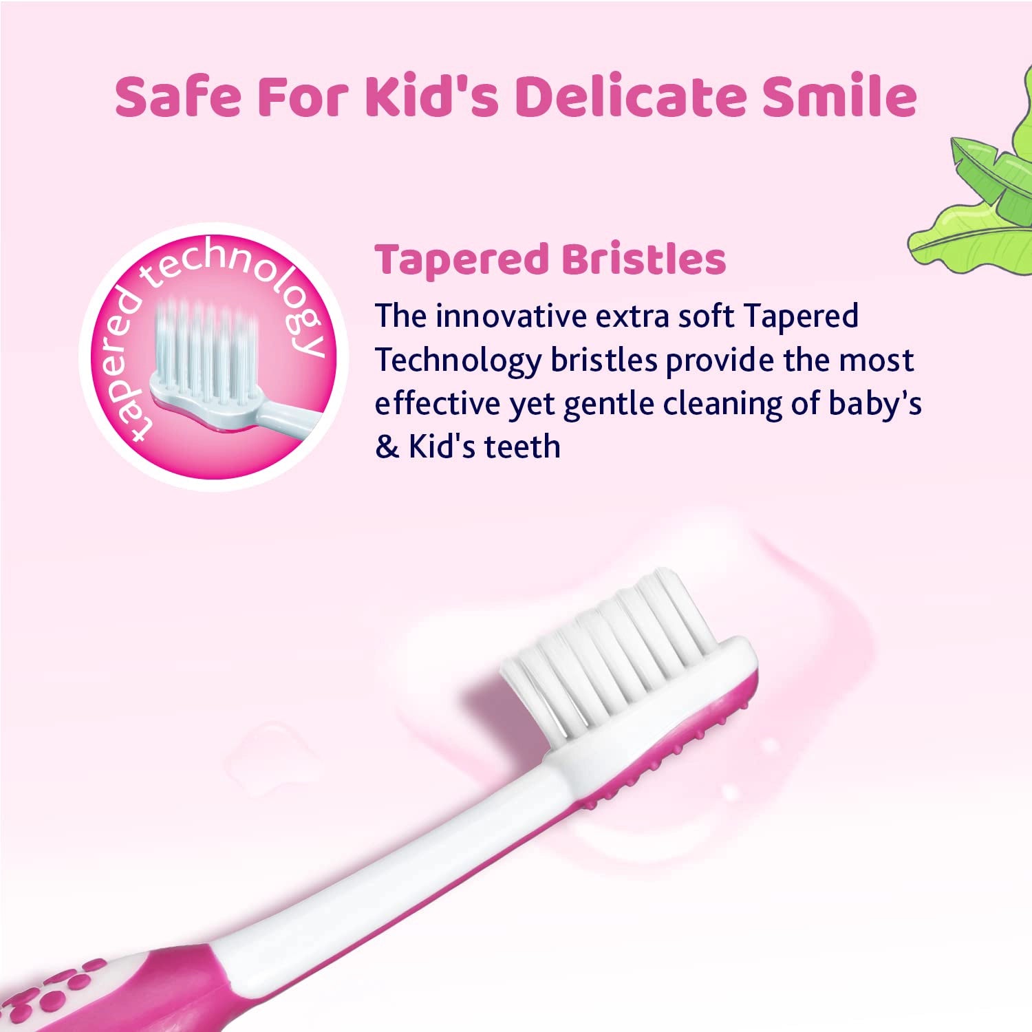 Toothbrush Pink 3Y to 8Y
