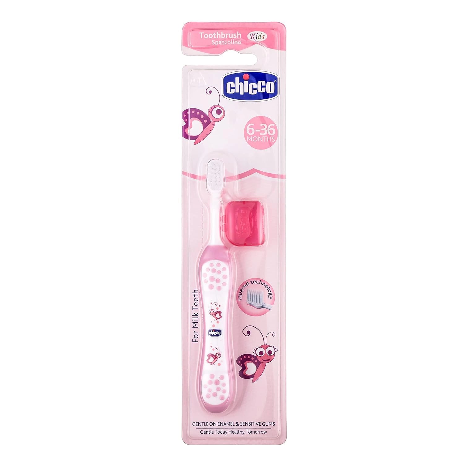 Toothbrush Pink 6M to 36M
